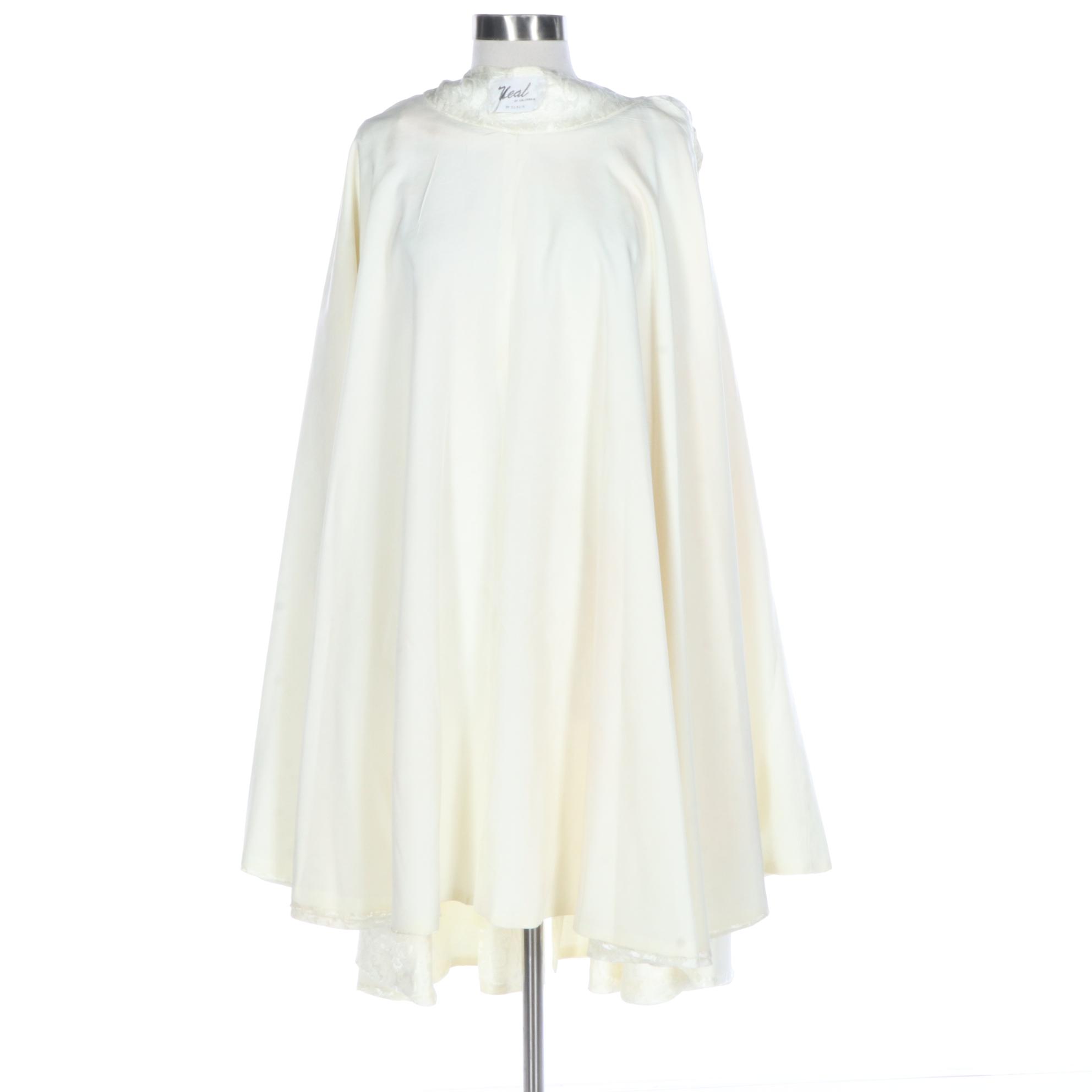 Neal of California by DuPuis Cocktail Coat in Brocade, Mid-20th Century