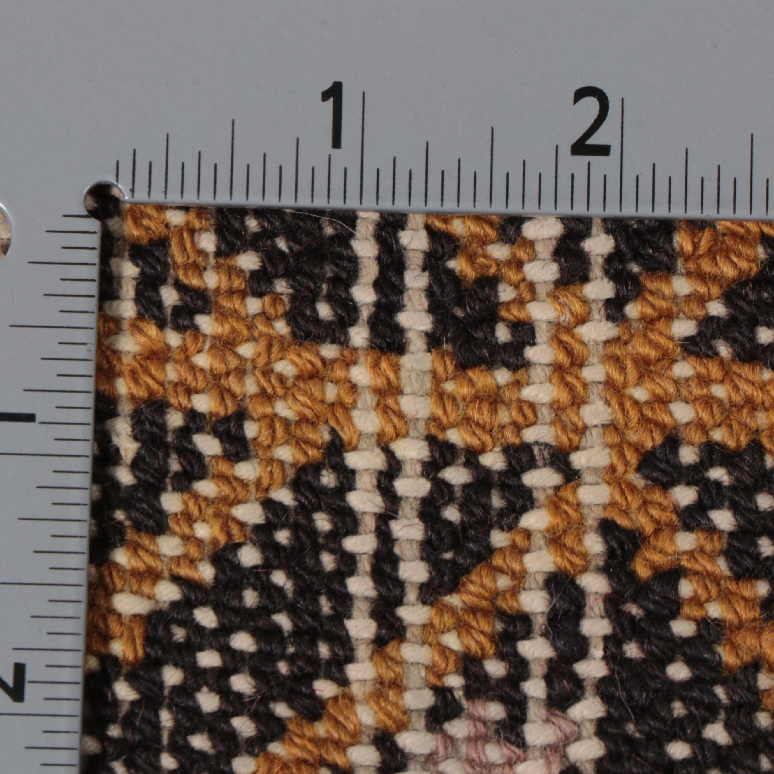 3'6 x 11'1 Hand-Knotted Persian Karaja Long Rug