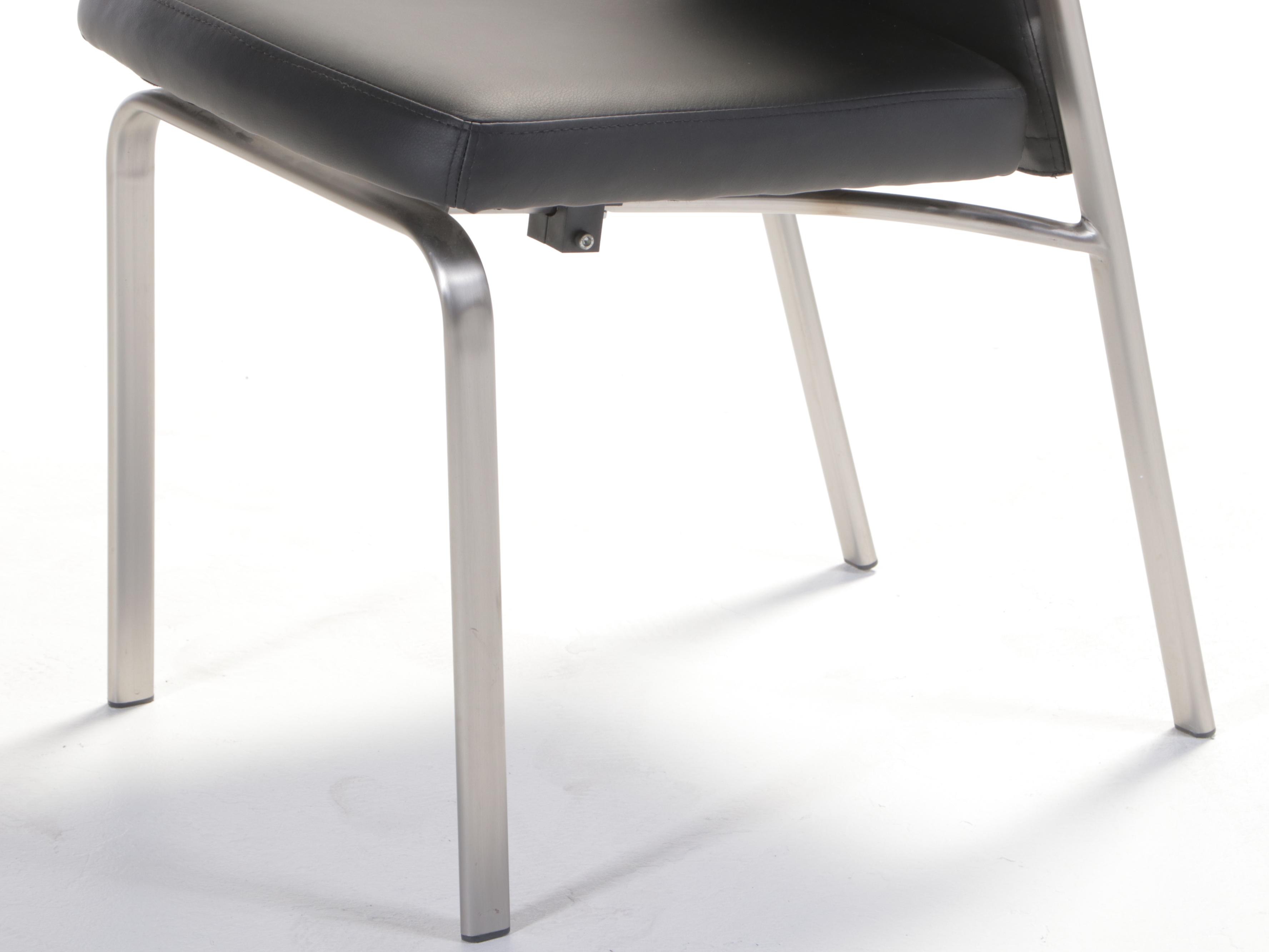 Seven-Piece Modernist Style Dining Set, Including Chintaly Imports