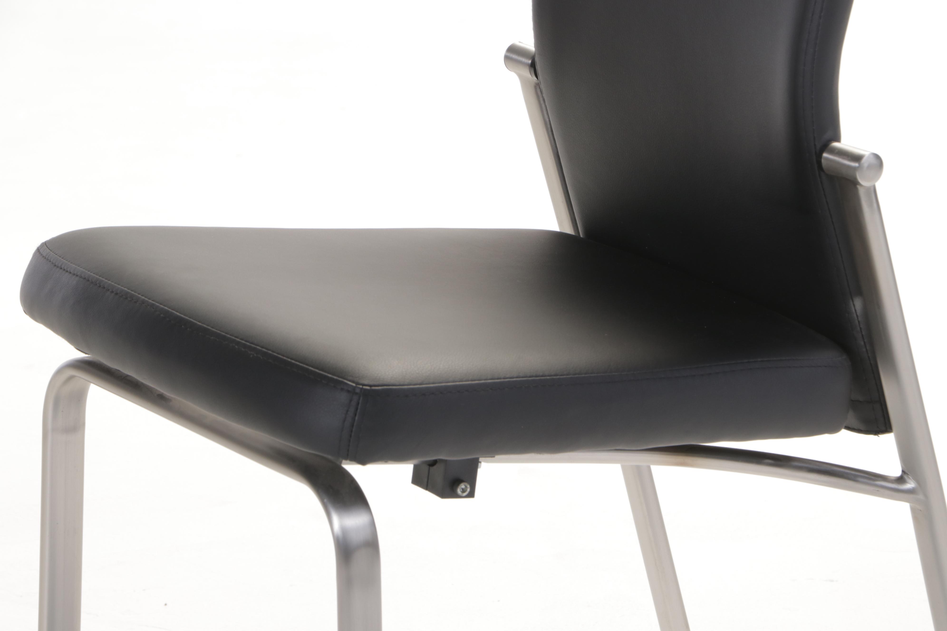 Seven-Piece Modernist Style Dining Set, Including Chintaly Imports