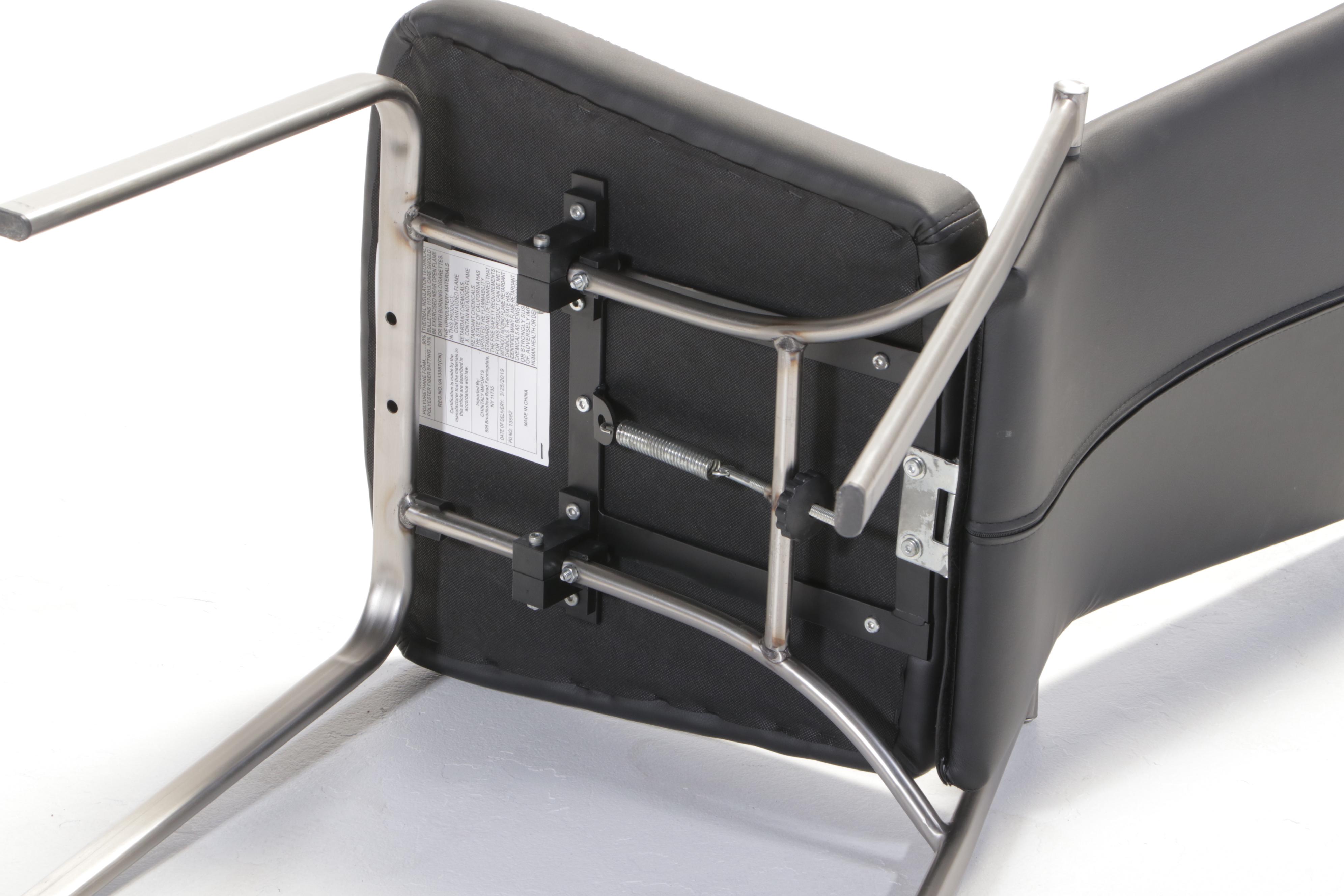 Seven-Piece Modernist Style Dining Set, Including Chintaly Imports