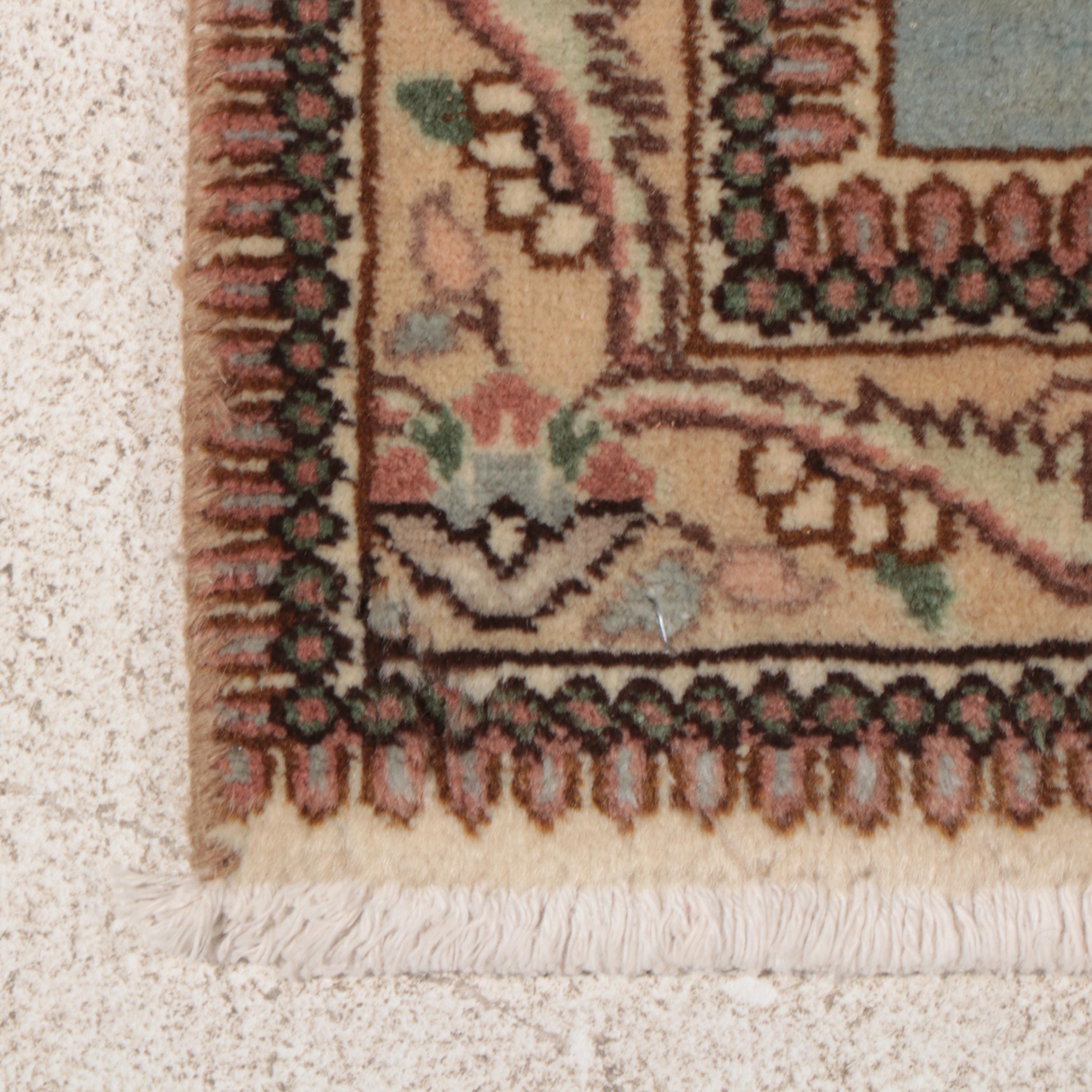 2'4 x 11'11 Hand-Knotted Turkish Hereke Carpet Runner