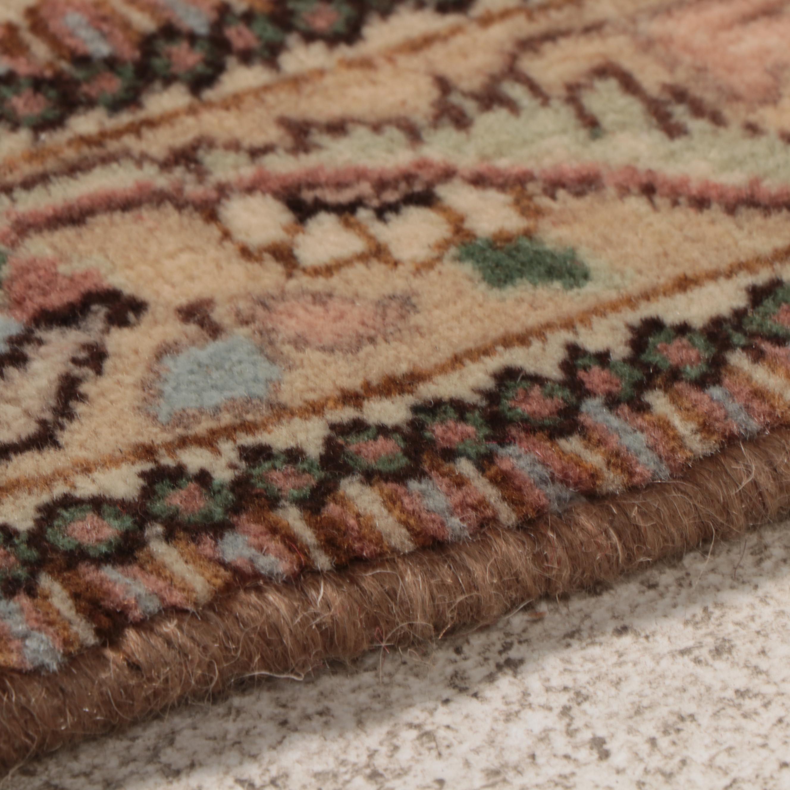 2'4 x 11'11 Hand-Knotted Turkish Hereke Carpet Runner