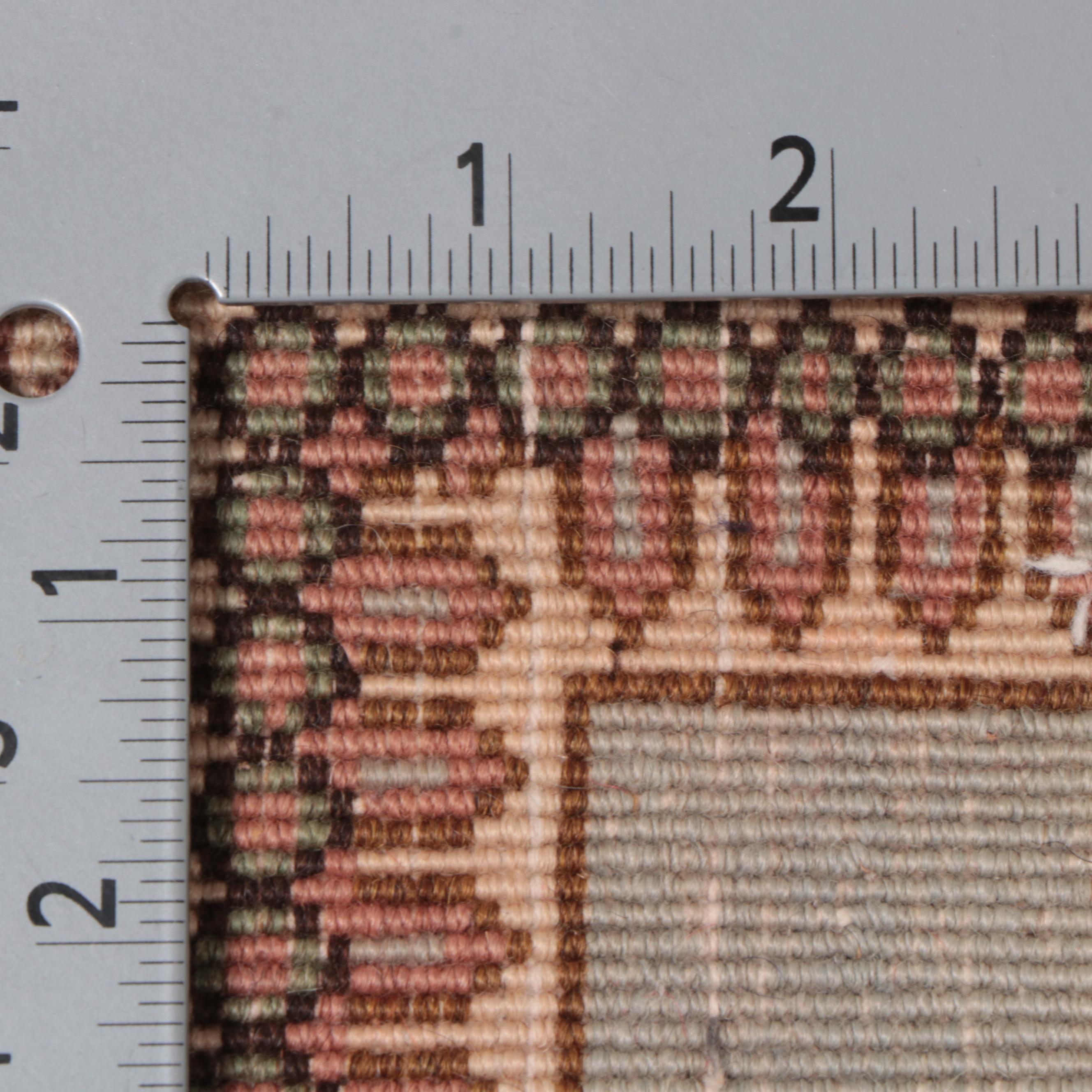 2'4 x 11'11 Hand-Knotted Turkish Hereke Carpet Runner