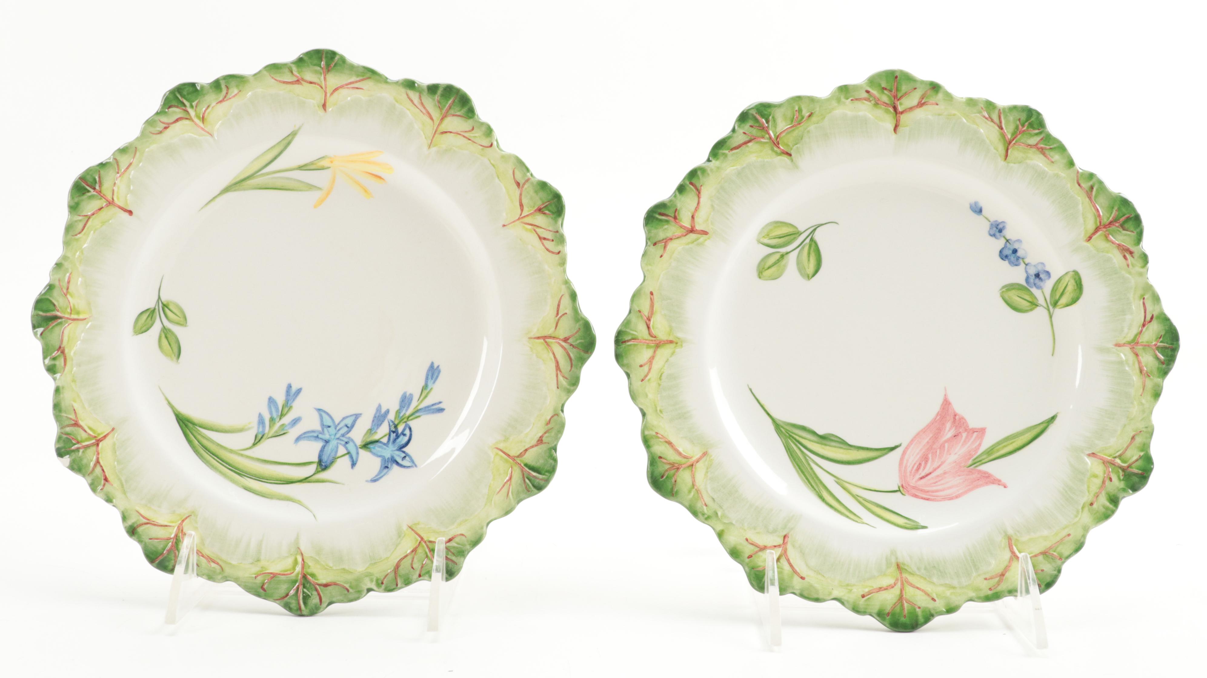 Chelsea House Italian Majolica Plates