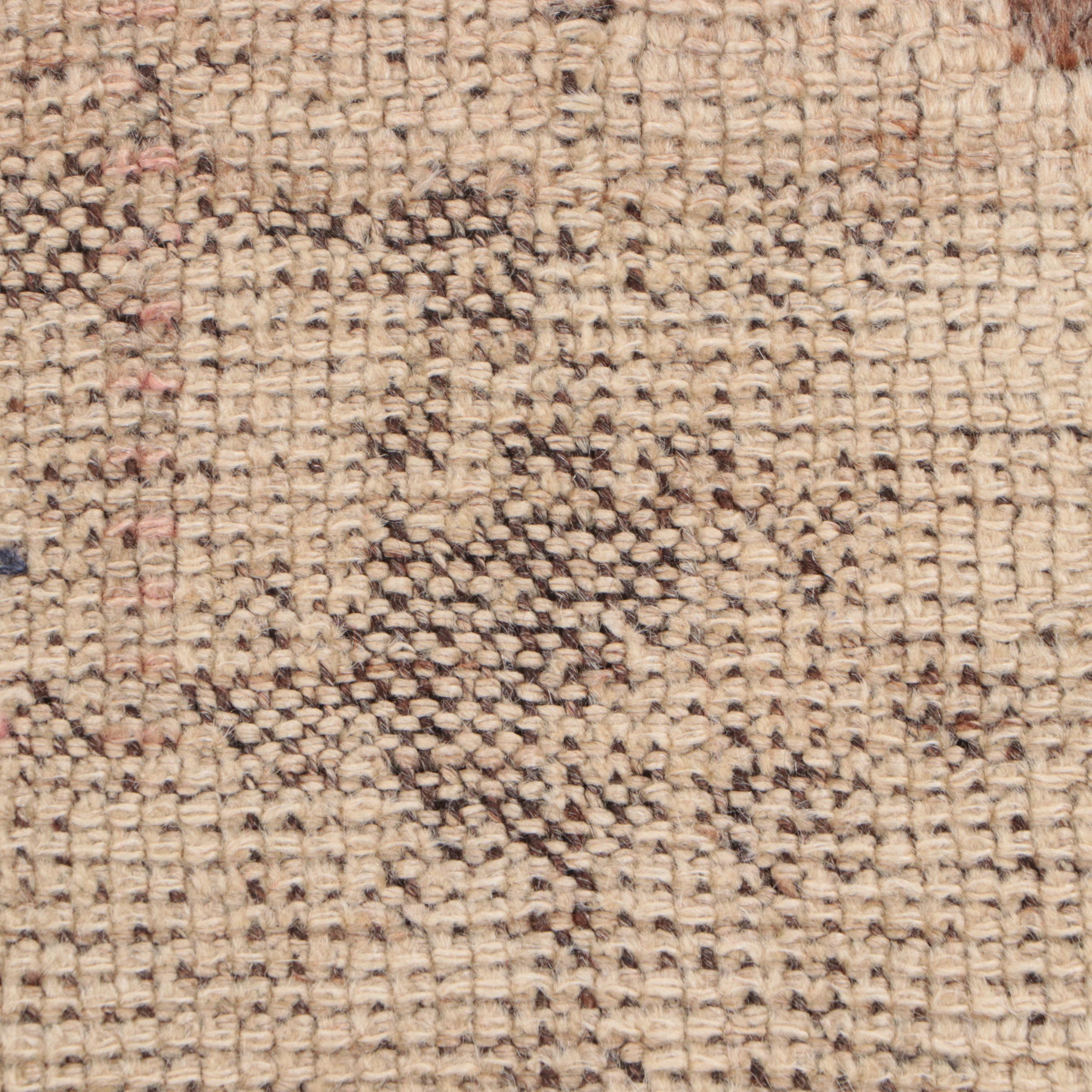 5' x 7'6 Hand-Knotted Signed Afghan Khotan Area Rug