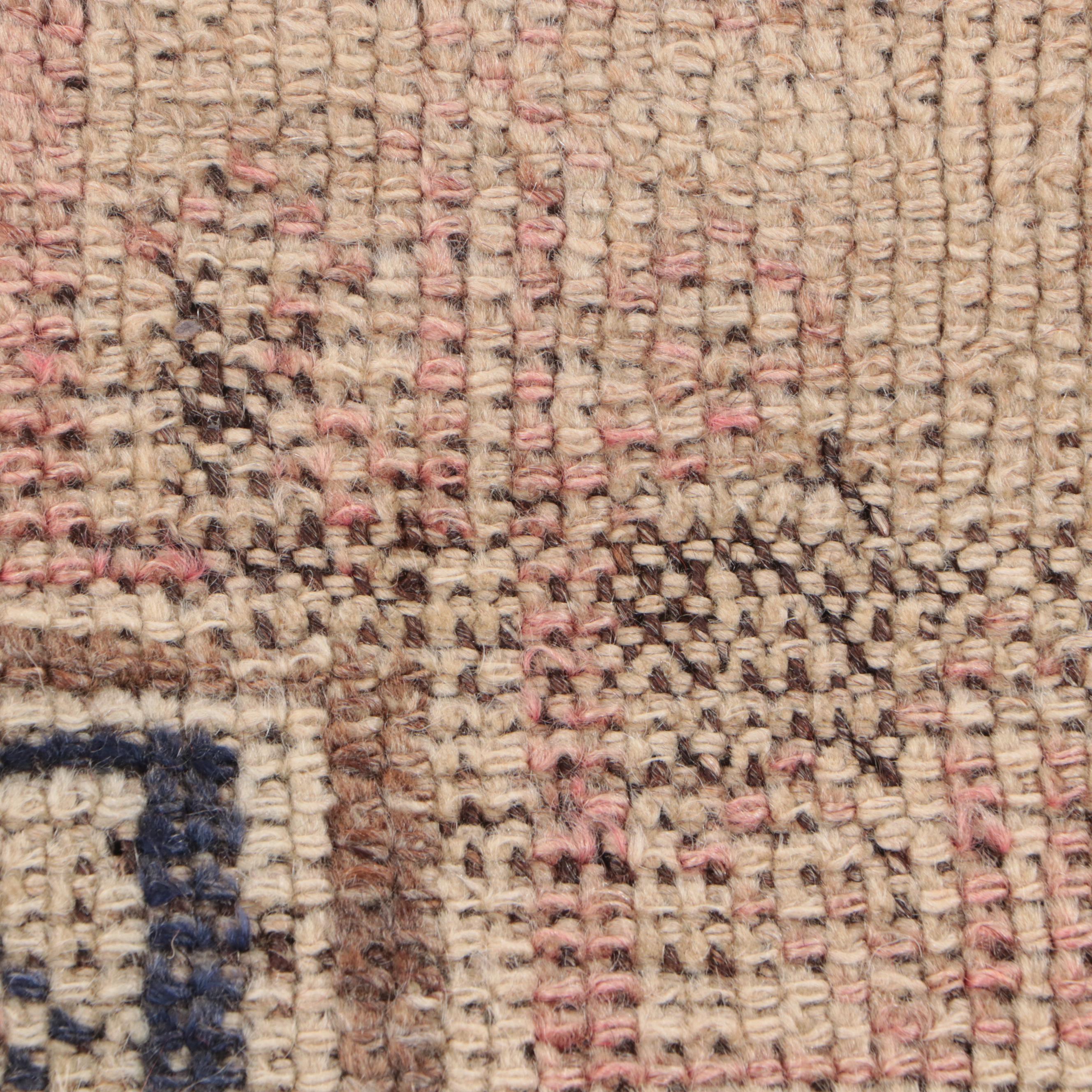 5' x 7'6 Hand-Knotted Signed Afghan Khotan Area Rug