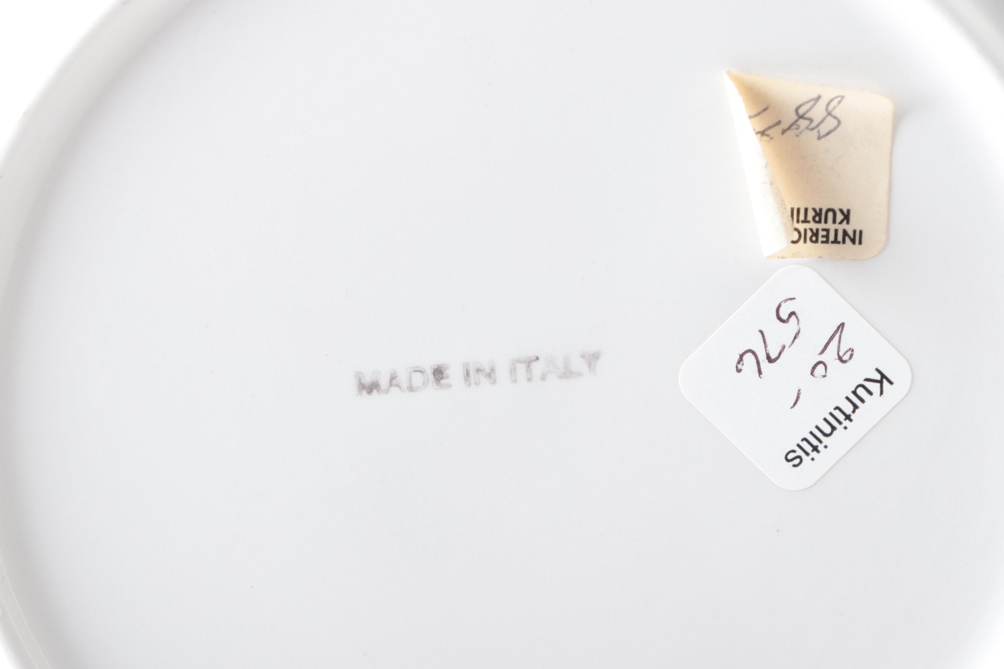 Italian Faïence Chinoiserie Style Plates