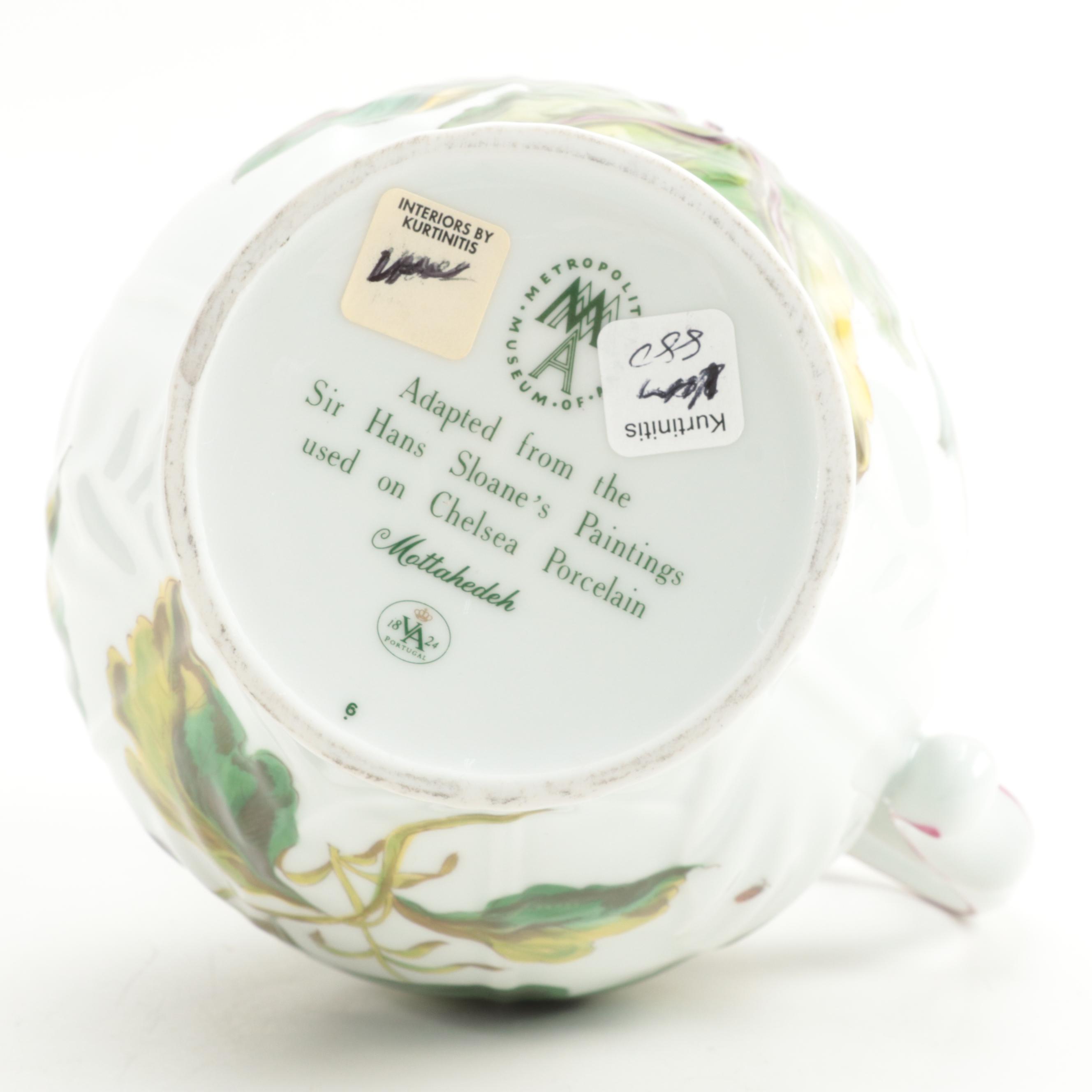 Mottahedeh Sir Hans Sloane Chelsea Porcelain Style Tableware