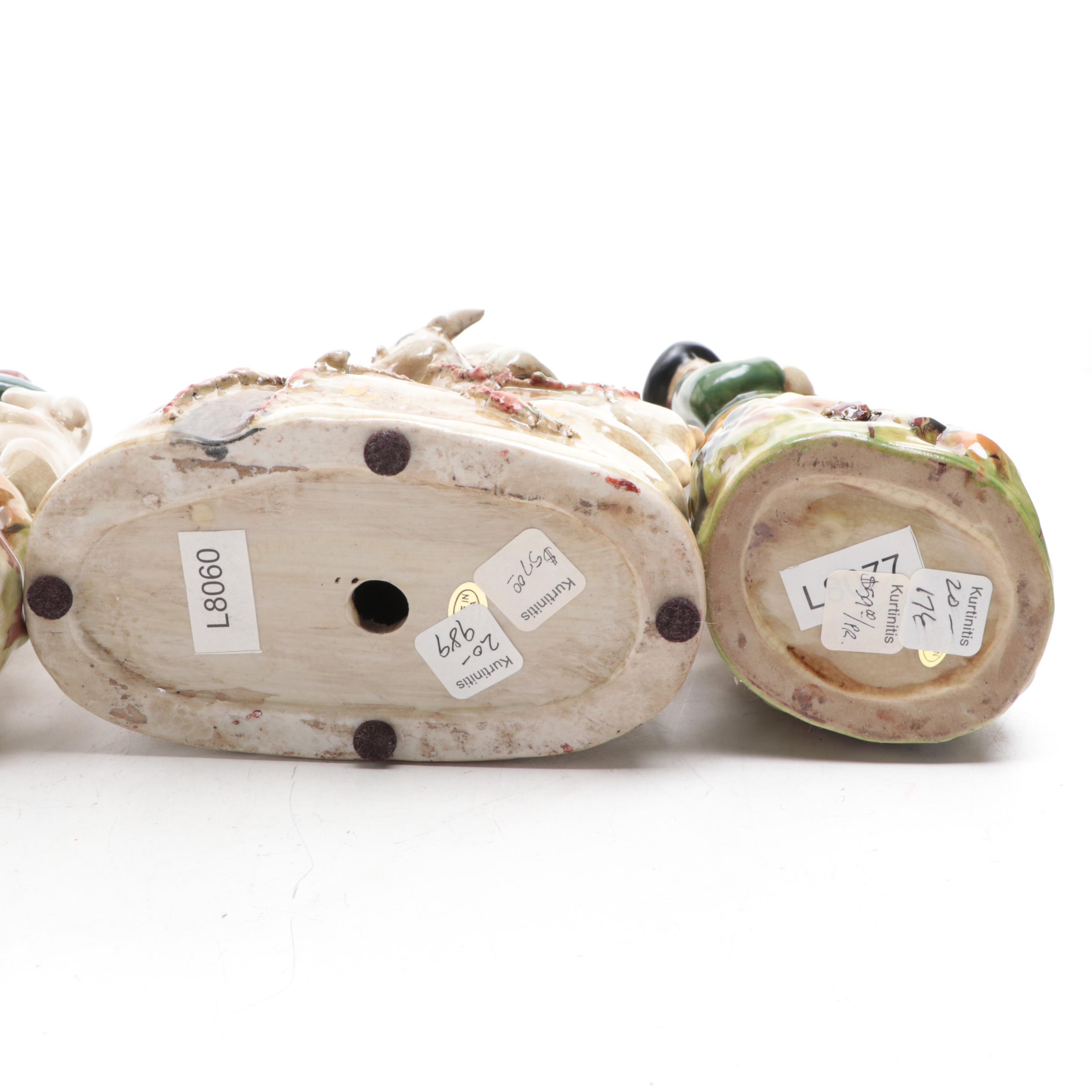 Staffordshire Style Porcelain Figurines