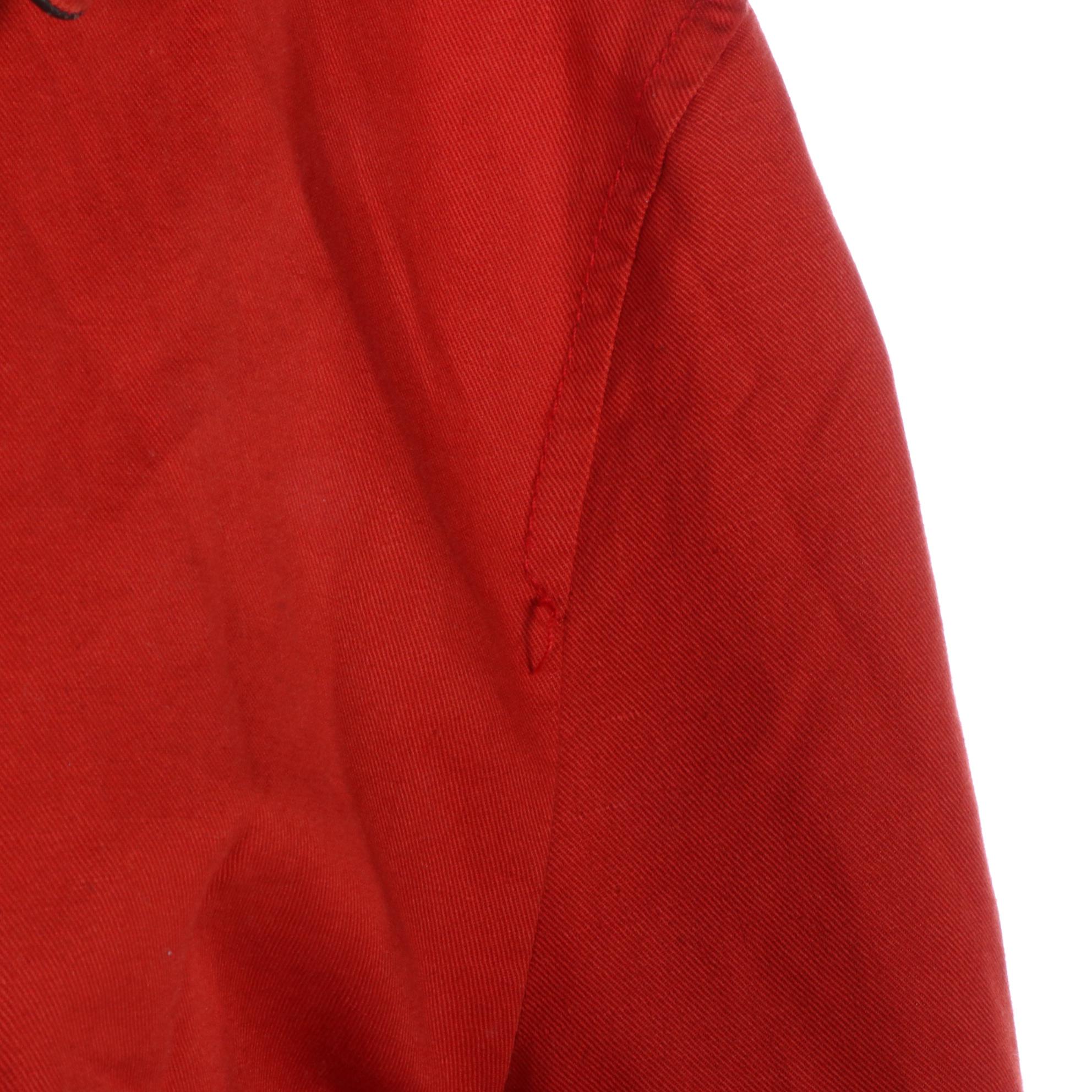 Burberry Brit Single-Breasted Trench Coat in Twill Blend with Leather Trim