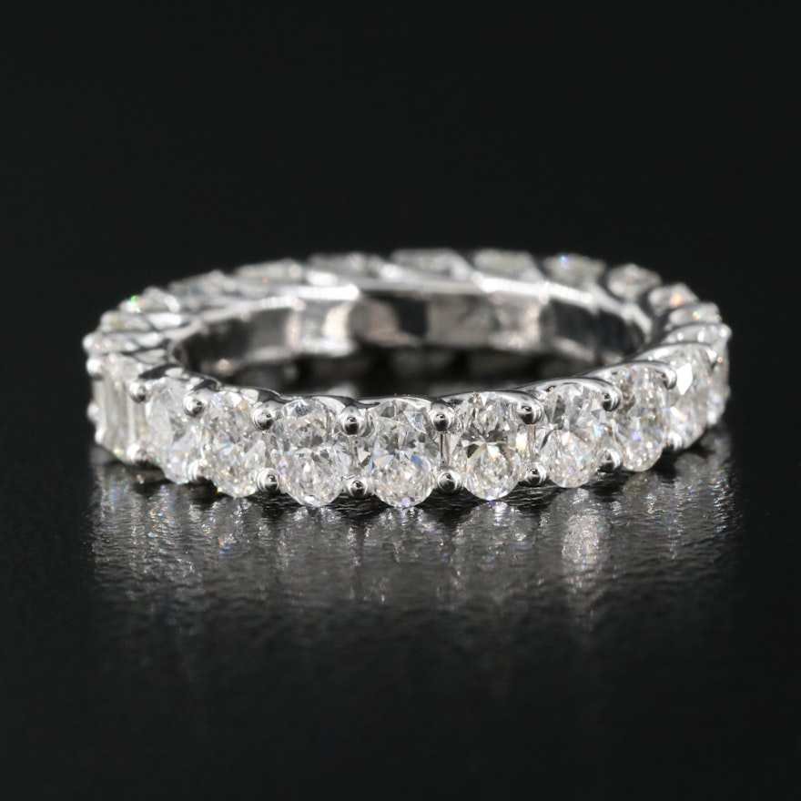 14K 3.67 CTW Diamond Eternity Band