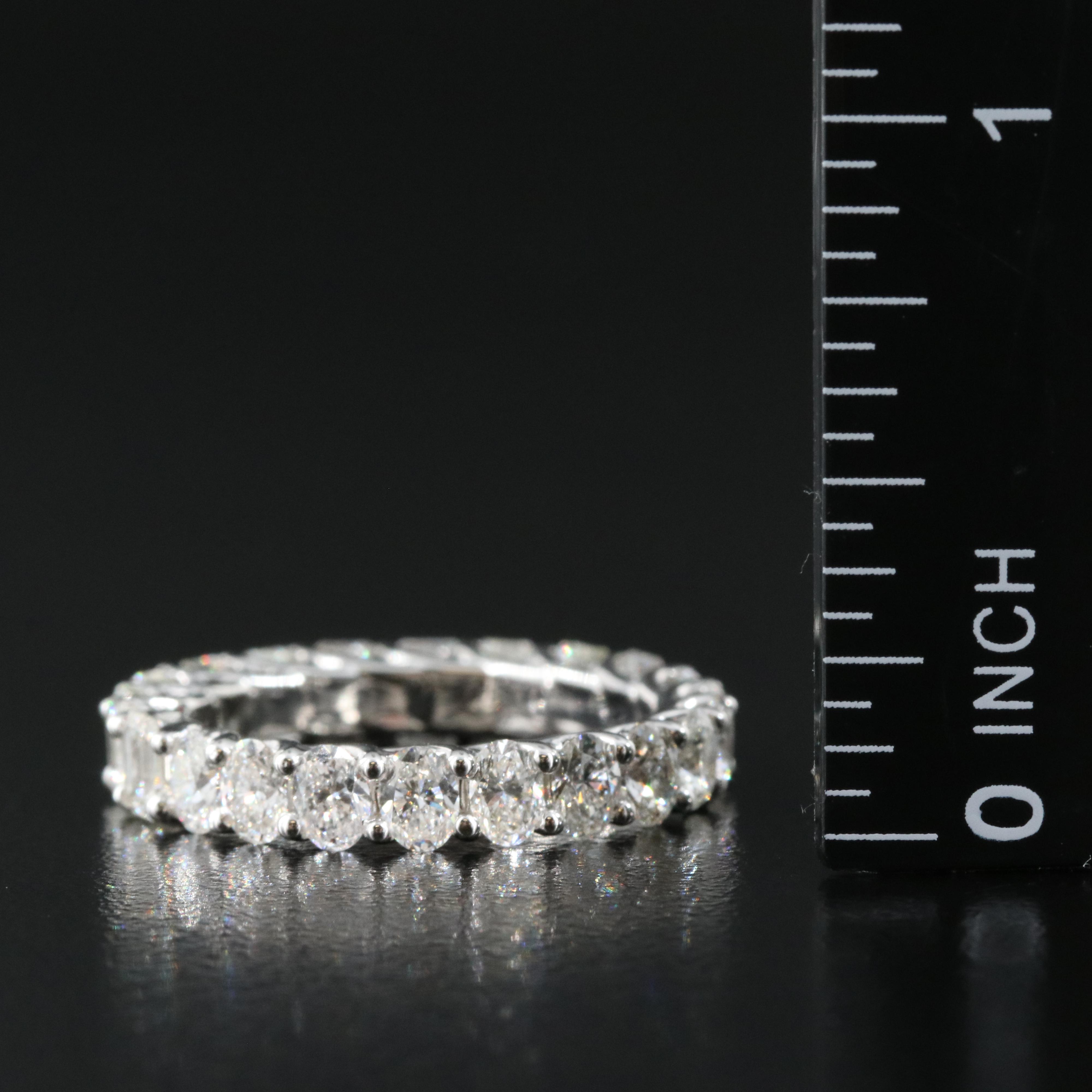 14K 3.67 CTW Diamond Eternity Band