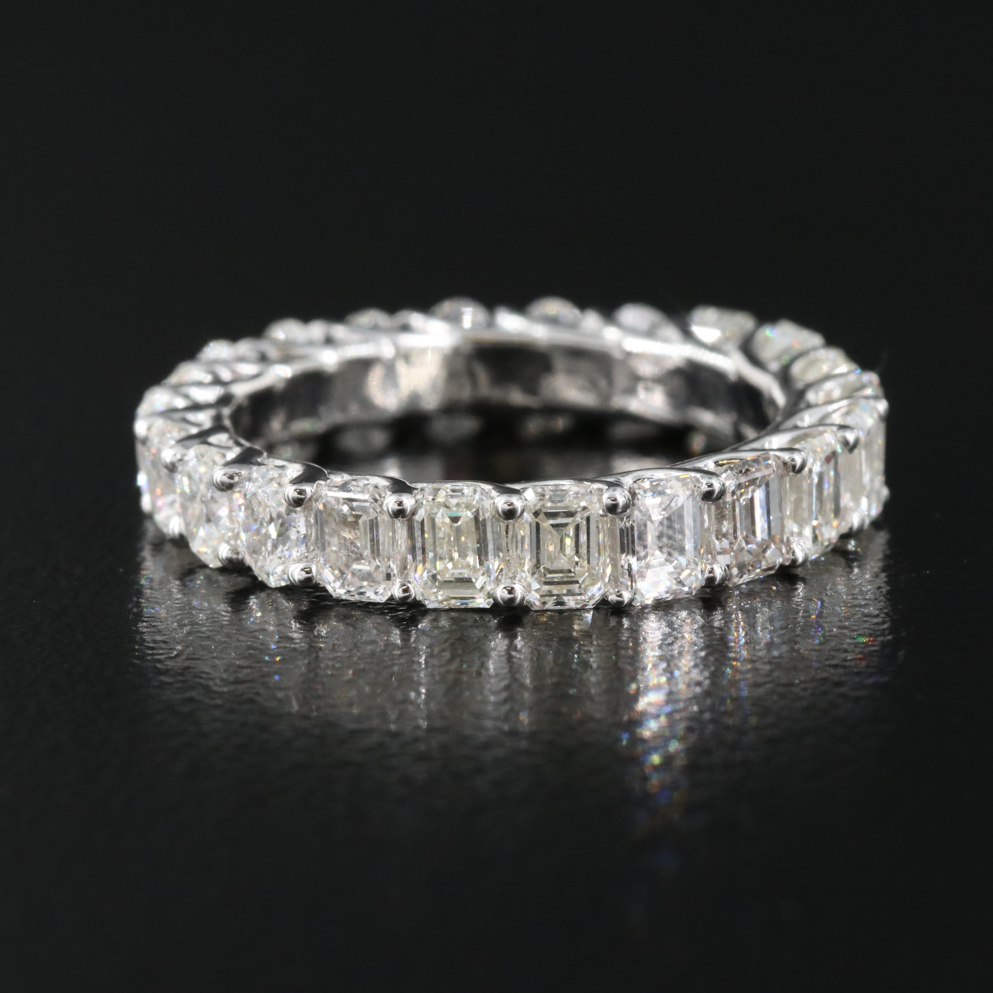 14K 3.67 CTW Diamond Eternity Band