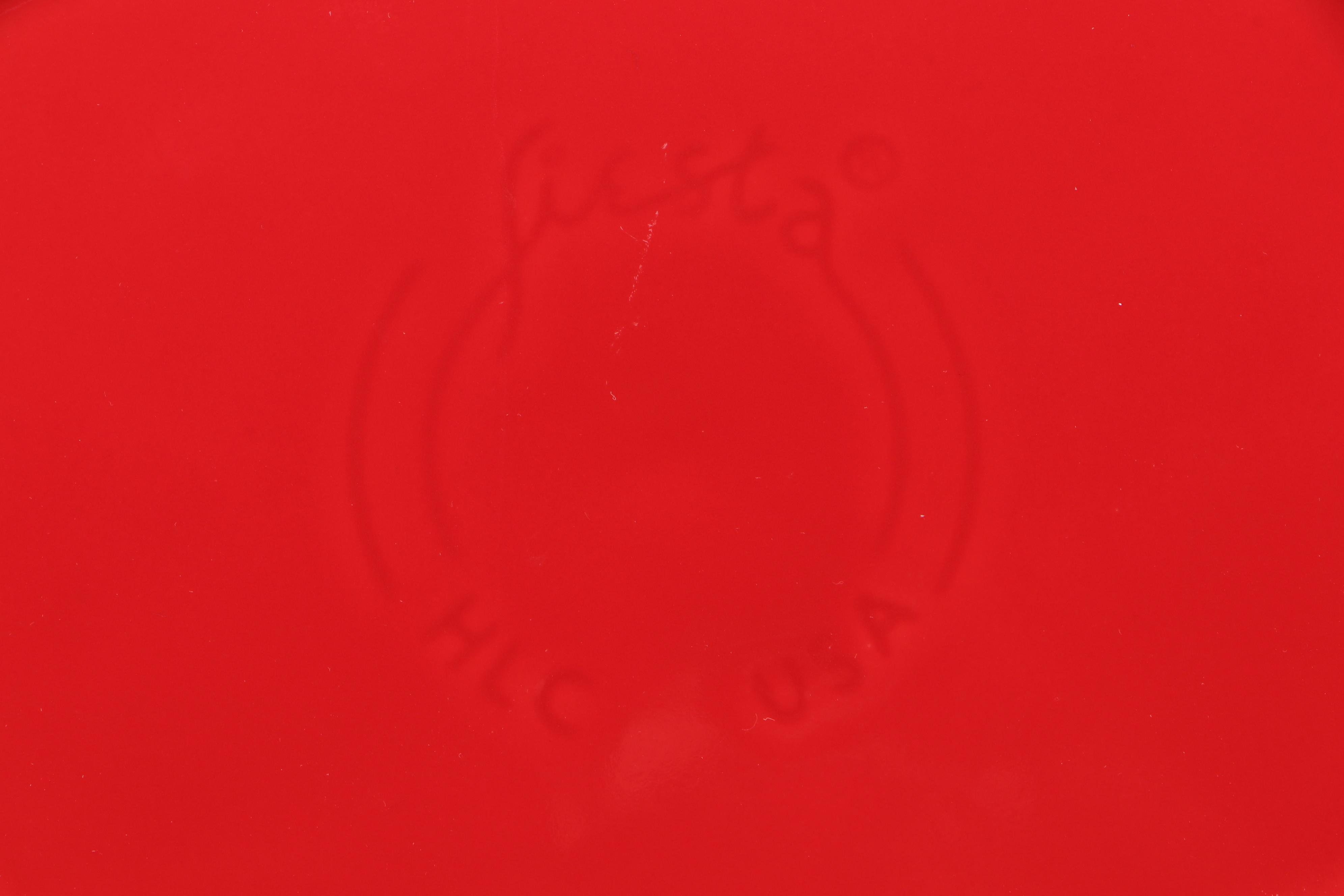 Homer Laughlin "Fiesta" Pitcher and Serving Pieces