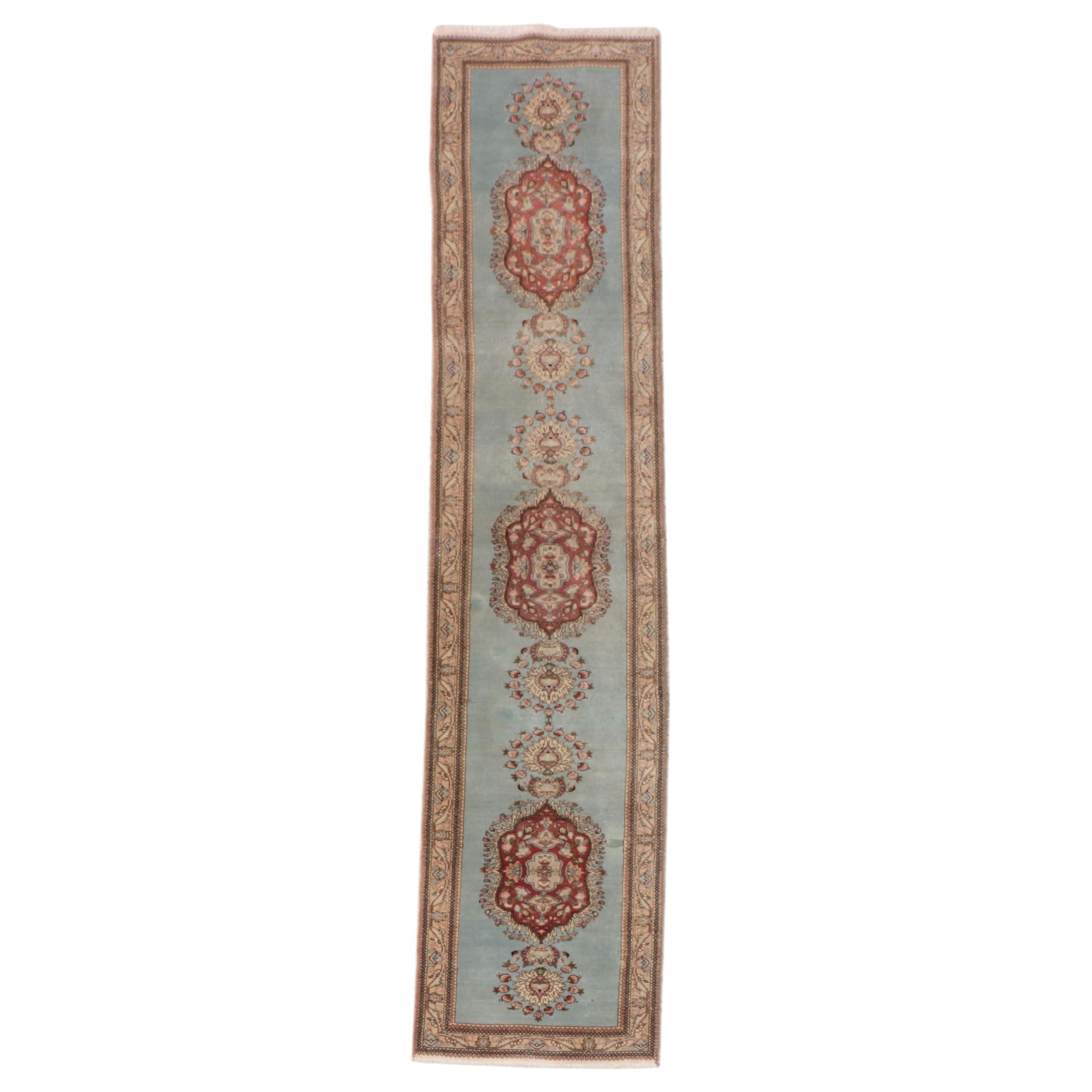 2'4 x 11'11 Hand-Knotted Turkish Hereke Carpet Runner