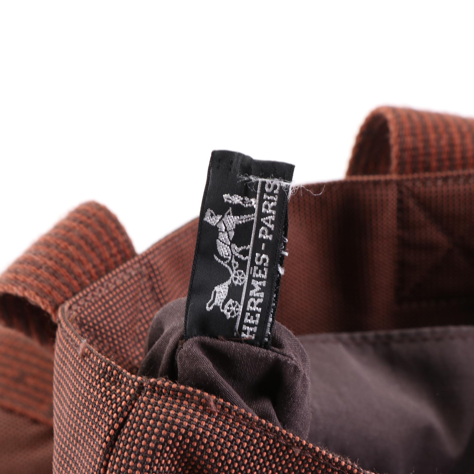 Hermès Herline Canvas North South Tote