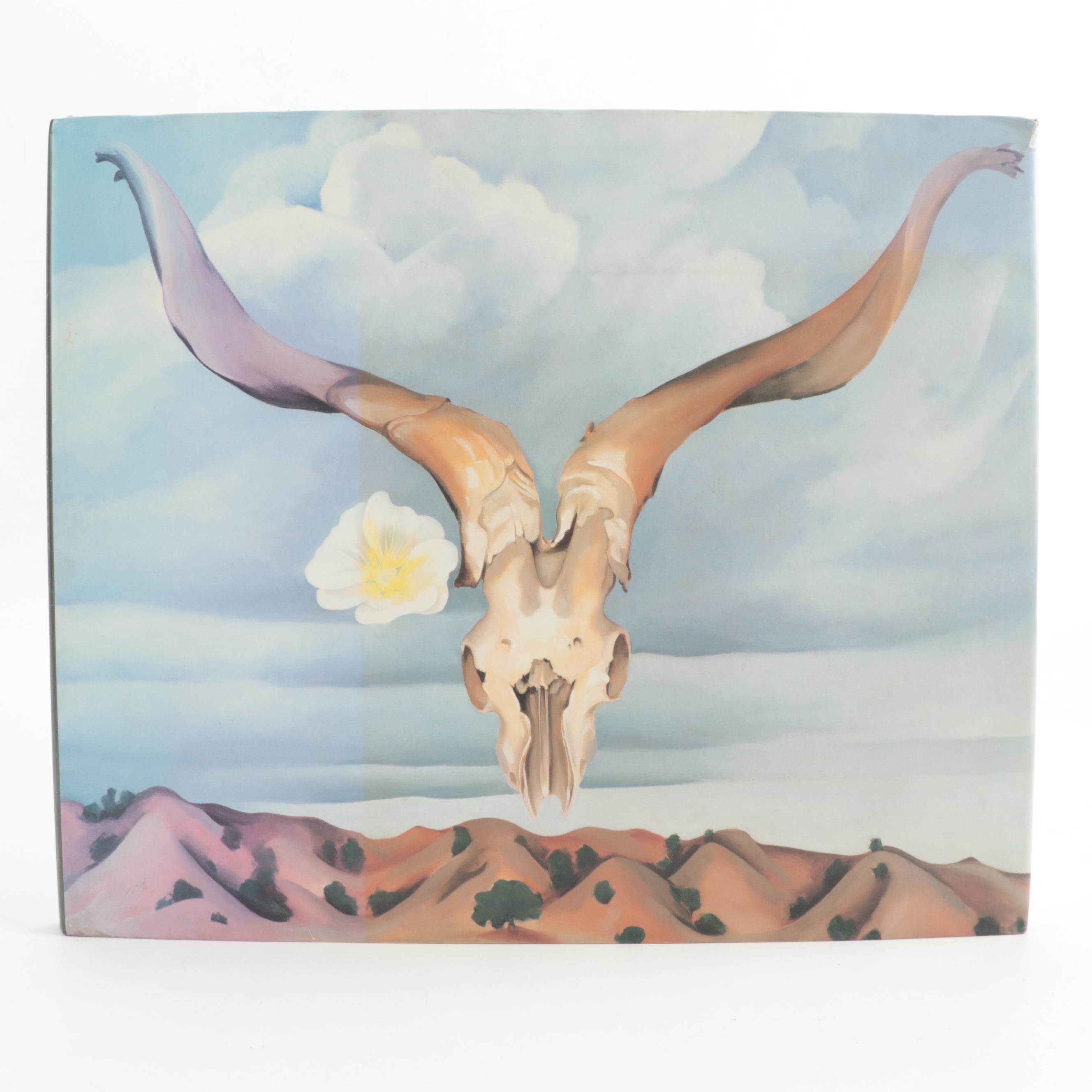 First Edition "In the West" and "Georgia O'Keeffe" by Georgia O'Keeffe