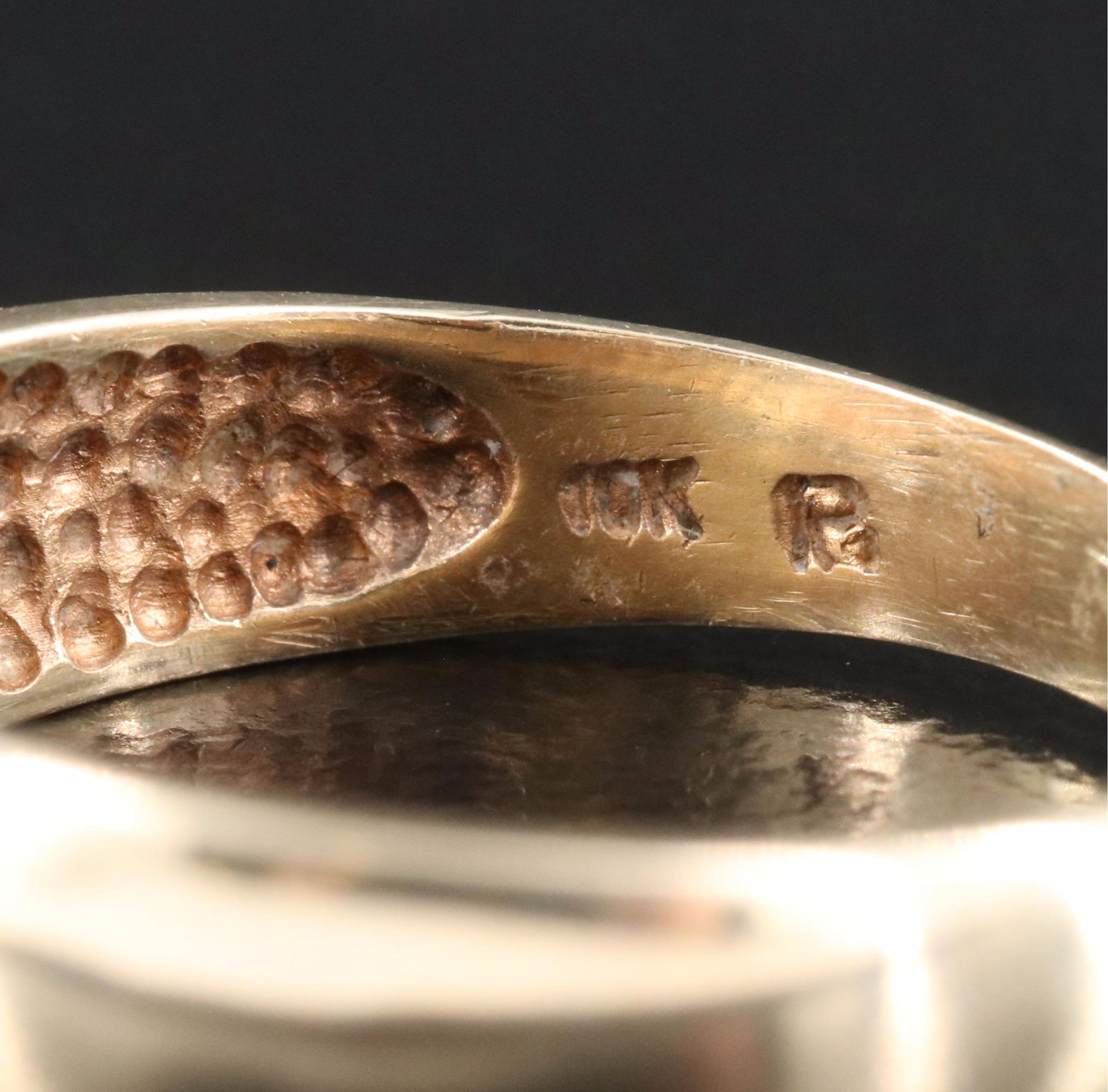 10K 0.67 CT Diamond Solitaire Ring