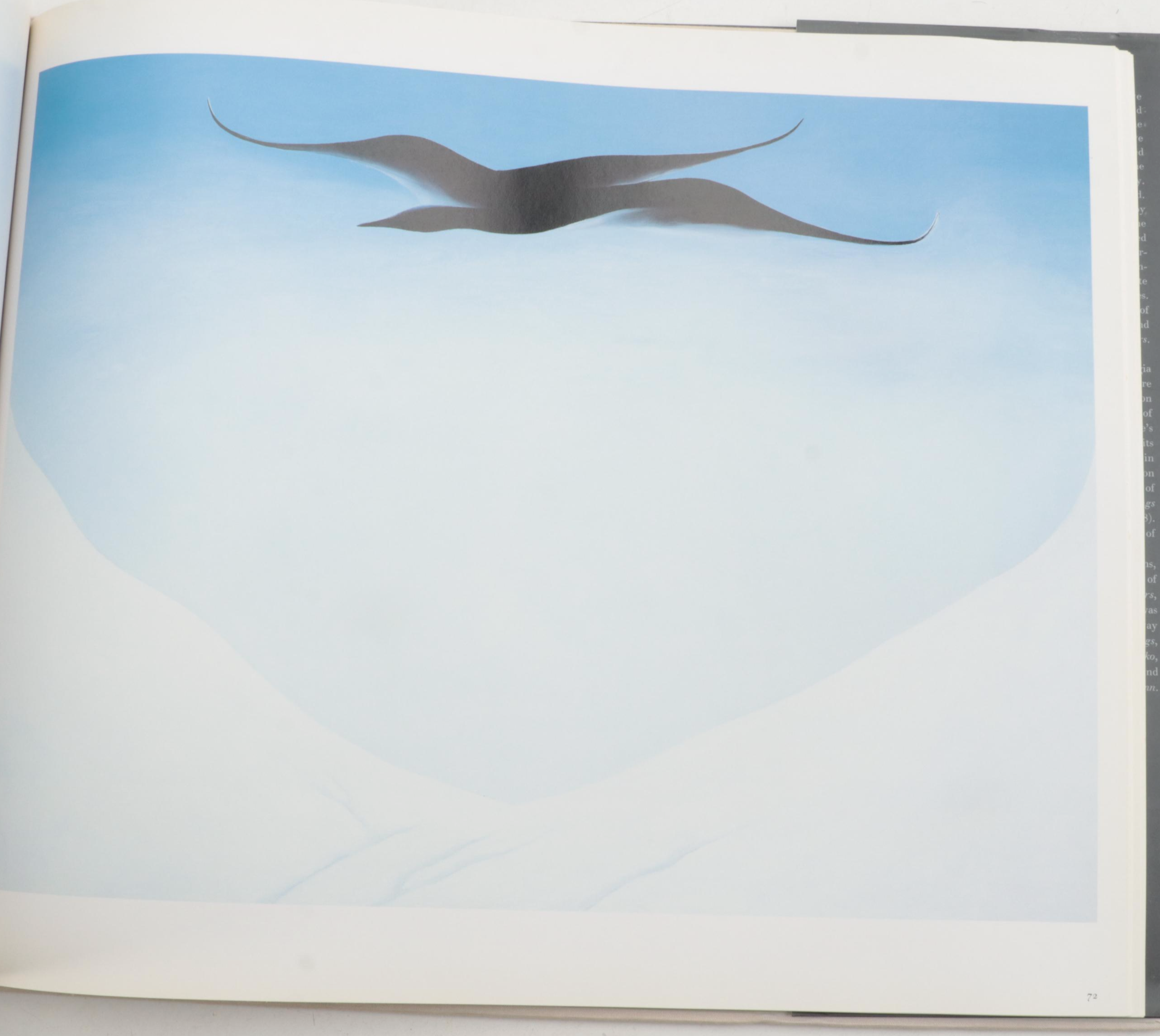 First Edition "In the West" and "Georgia O'Keeffe" by Georgia O'Keeffe