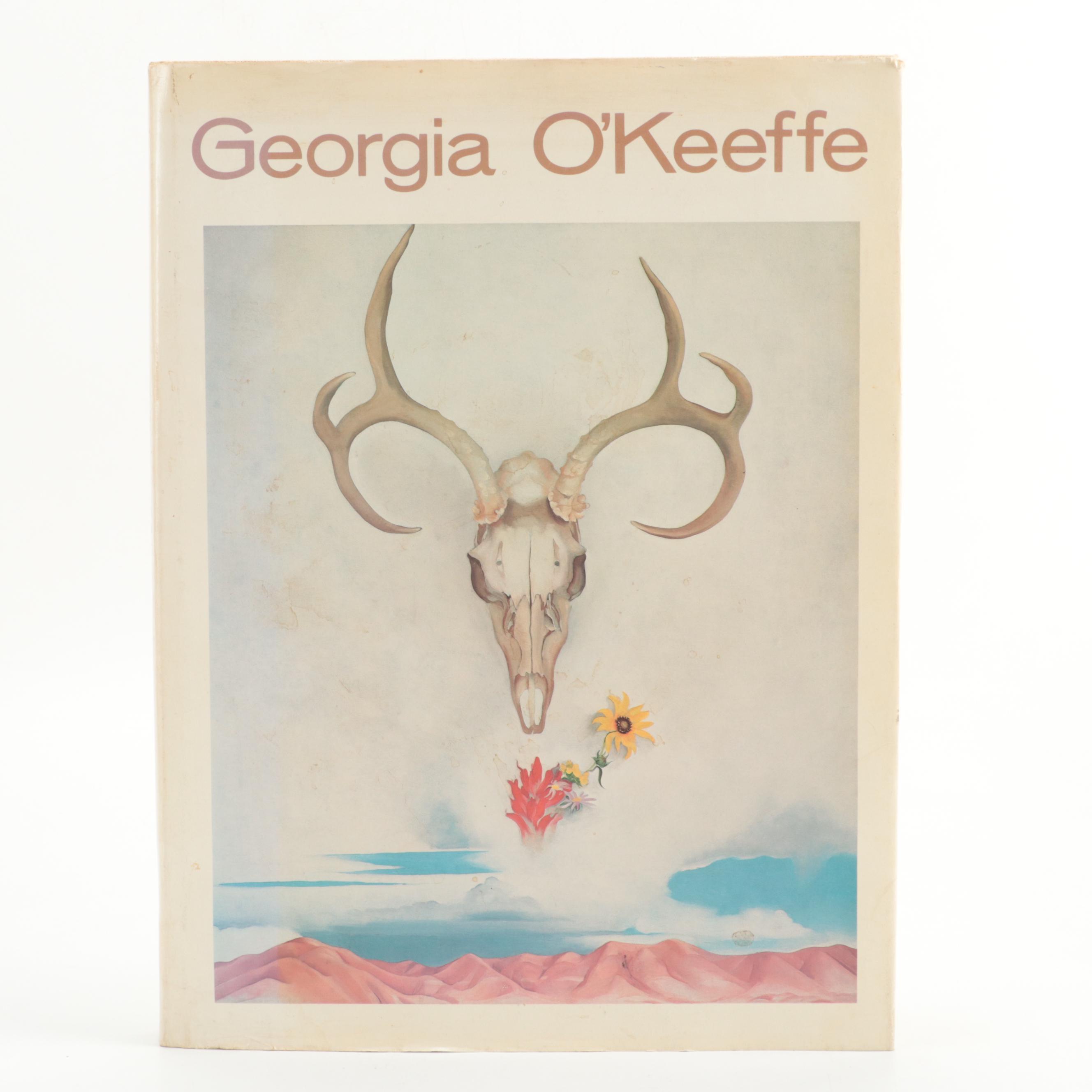 First Edition "In the West" and "Georgia O'Keeffe" by Georgia O'Keeffe