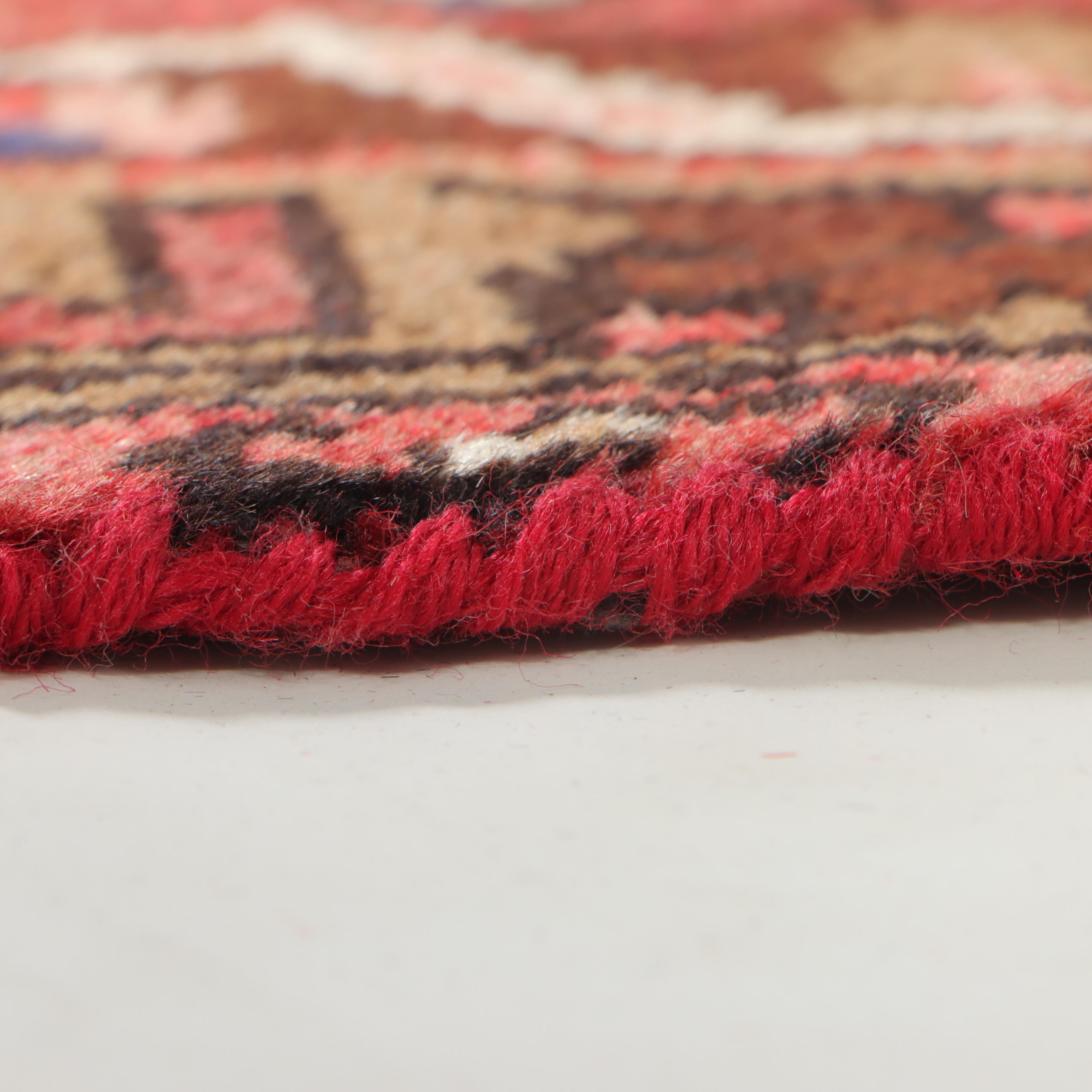 2'7 x 4'1 Hand-Knotted Persian Zanjan Accent Rug