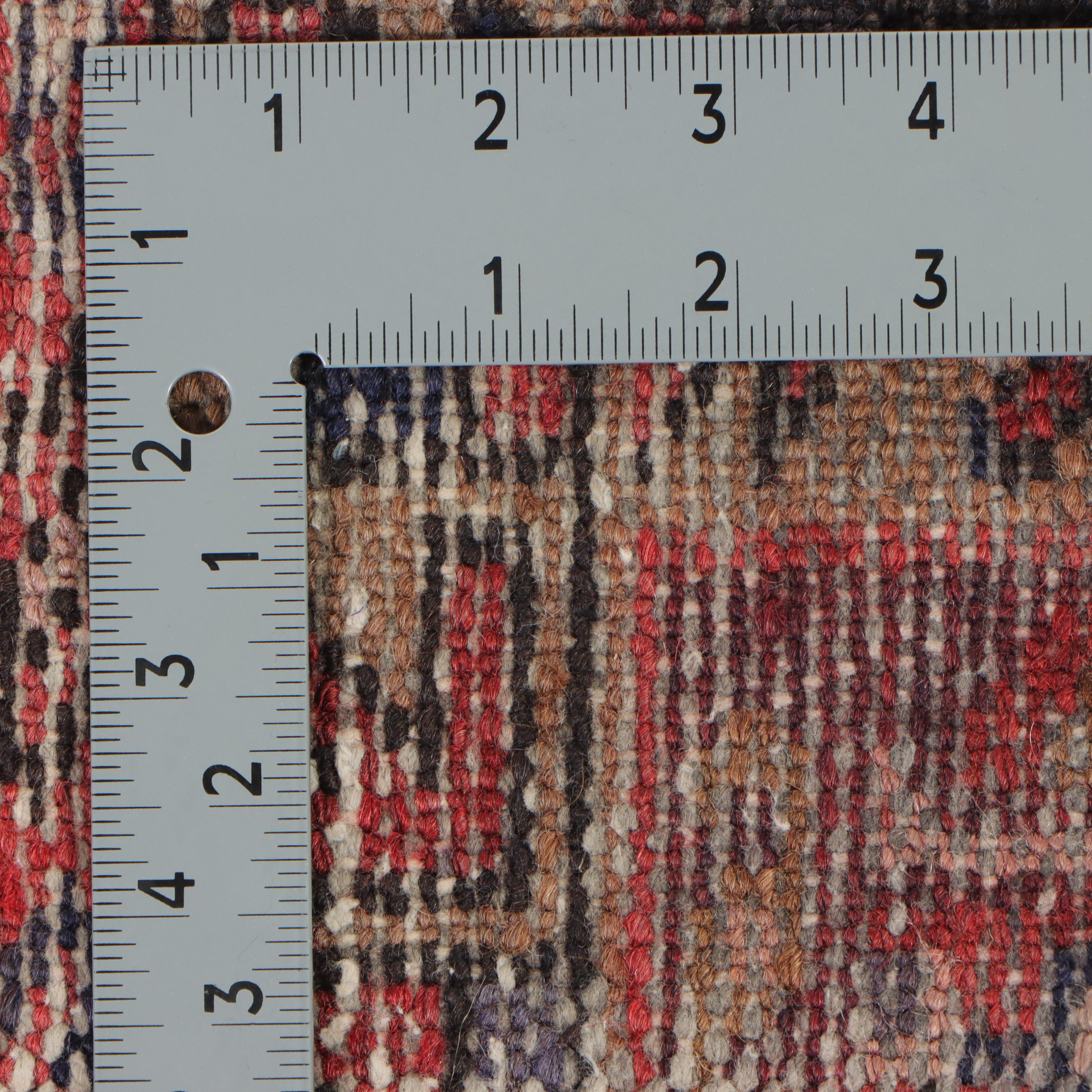 2'7 x 4'1 Hand-Knotted Persian Zanjan Accent Rug