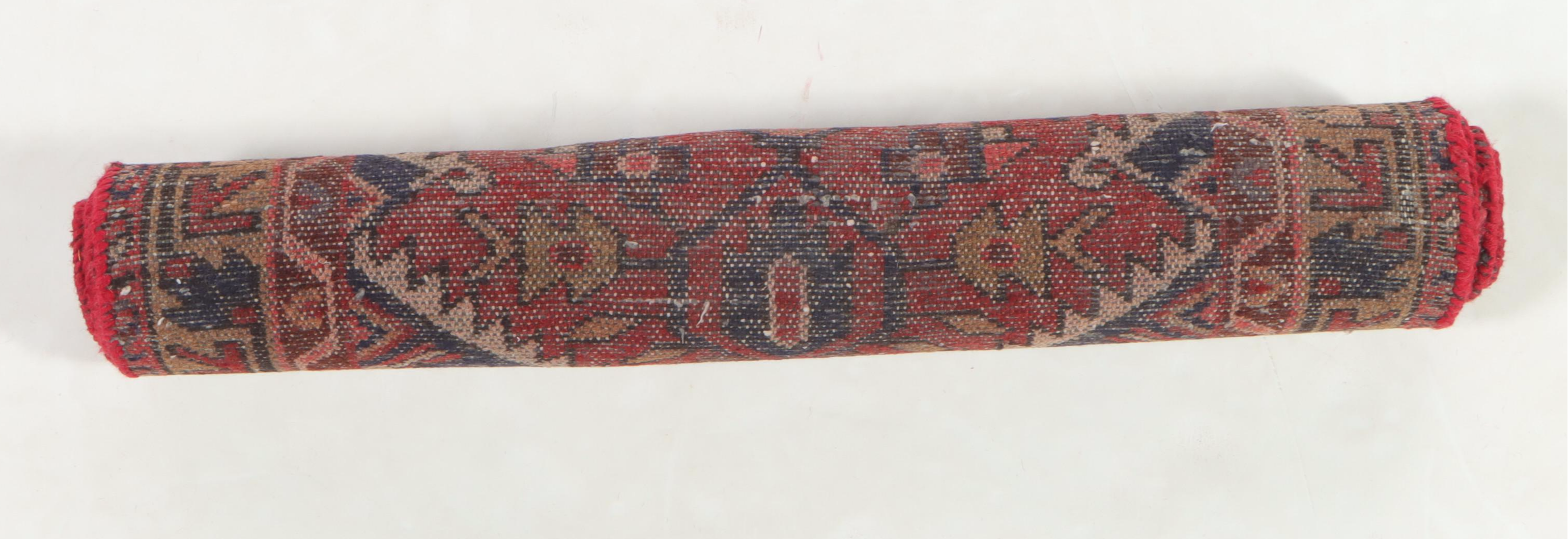 2'7 x 4'1 Hand-Knotted Persian Zanjan Accent Rug