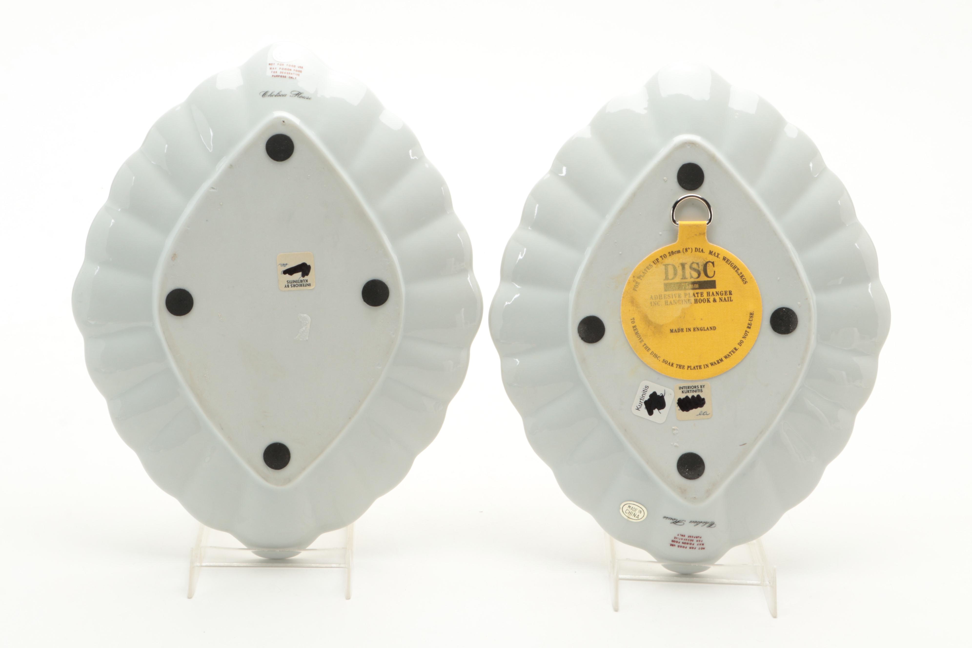 Chelsea House Botanical Decorative Wall Plates With Other Wall Plate