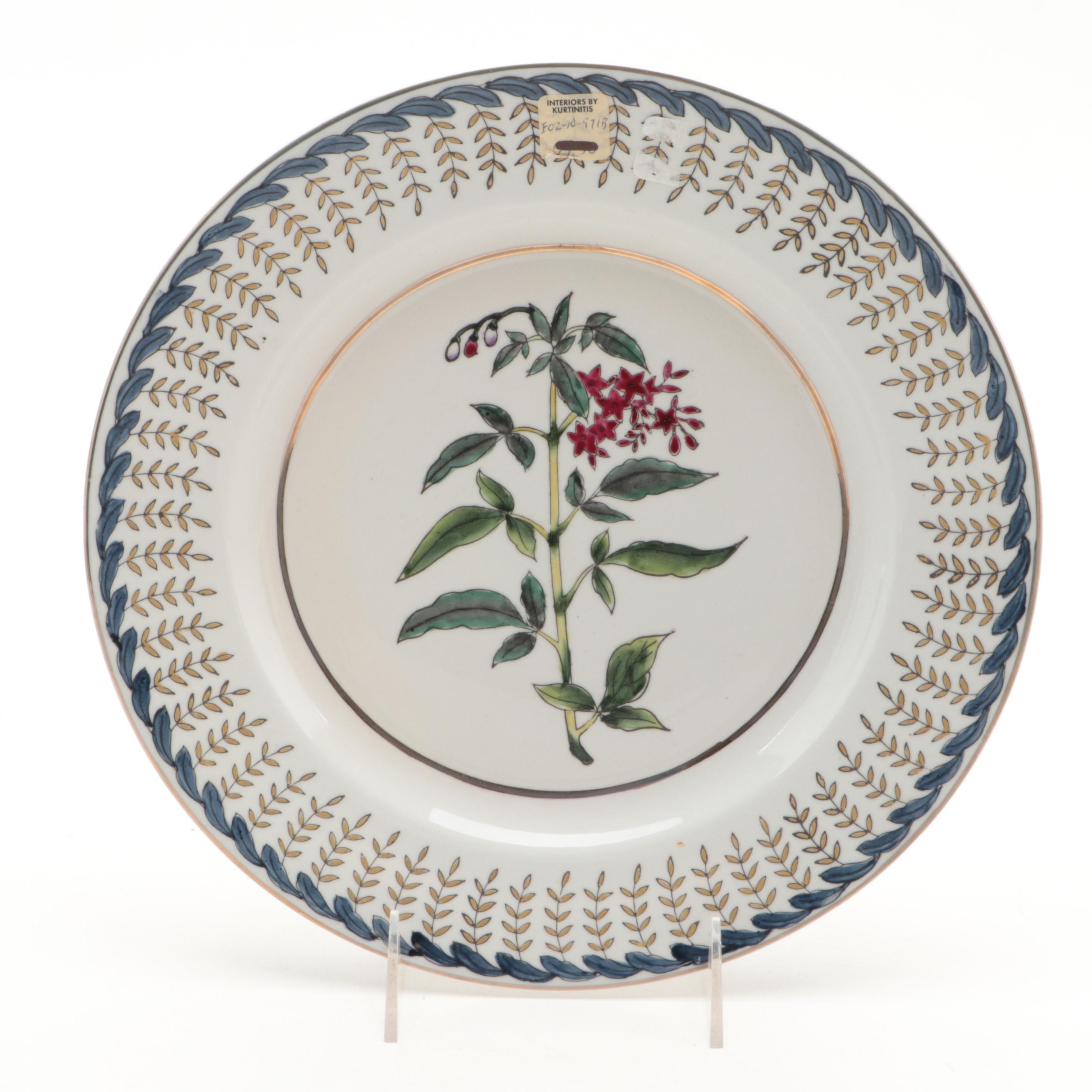 Chelsea House Botanical Decorative Wall Plates With Other Wall Plate