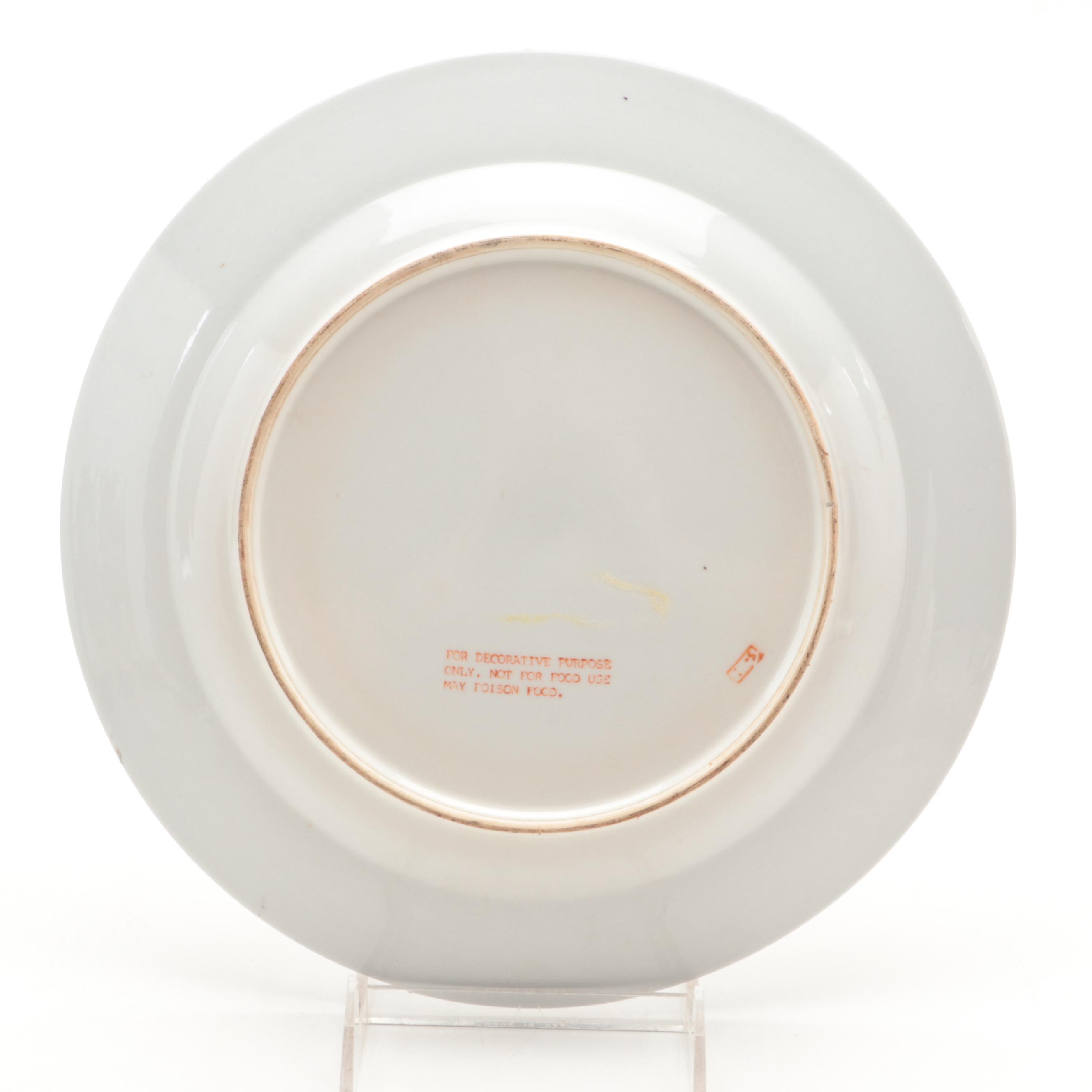 Chelsea House Botanical Decorative Wall Plates With Other Wall Plate