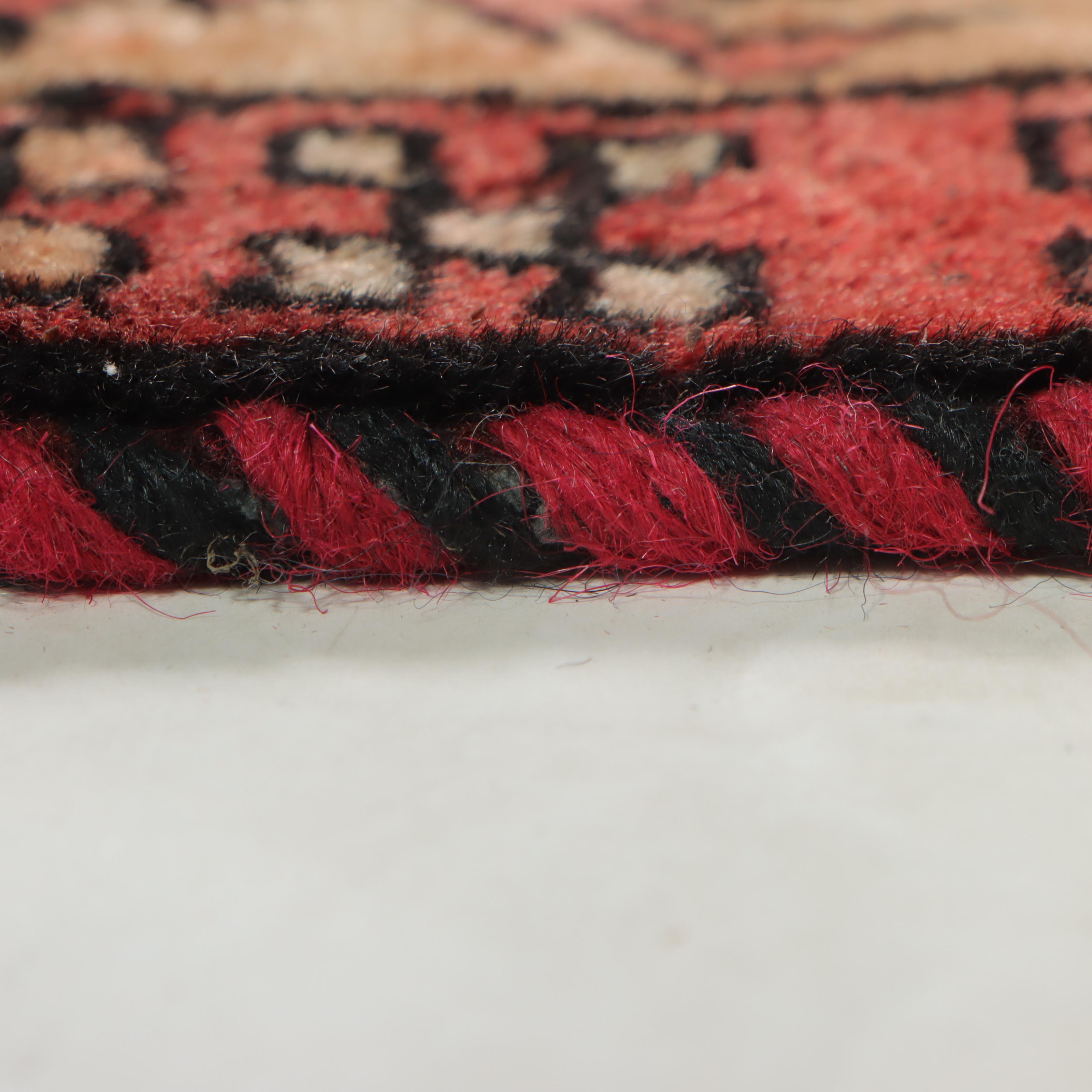 3'7 x 9'4 Hand-Knotted Caucasian Lenkoran Long Rug