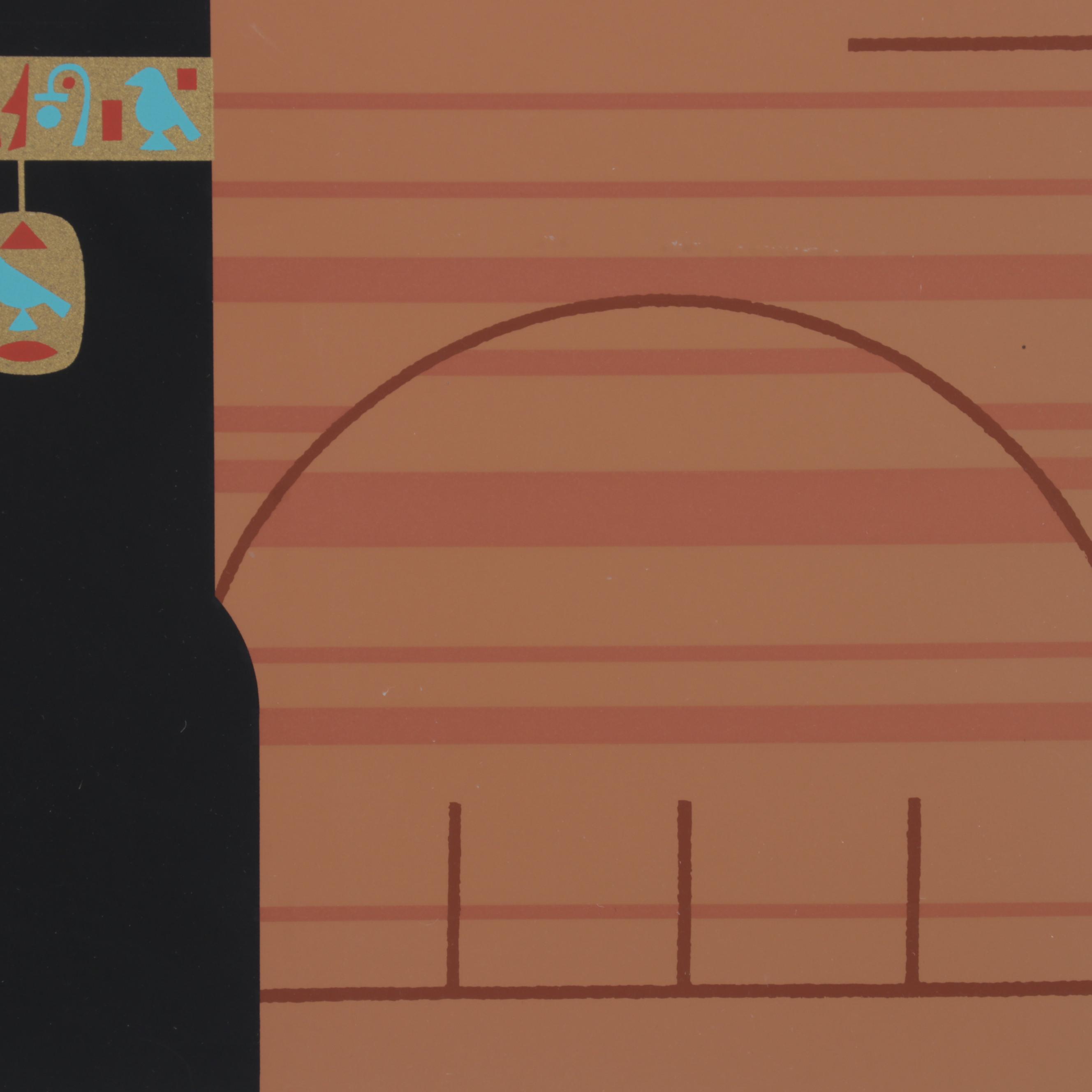 Edie Harper Serigraph "Cleopatra," 1982