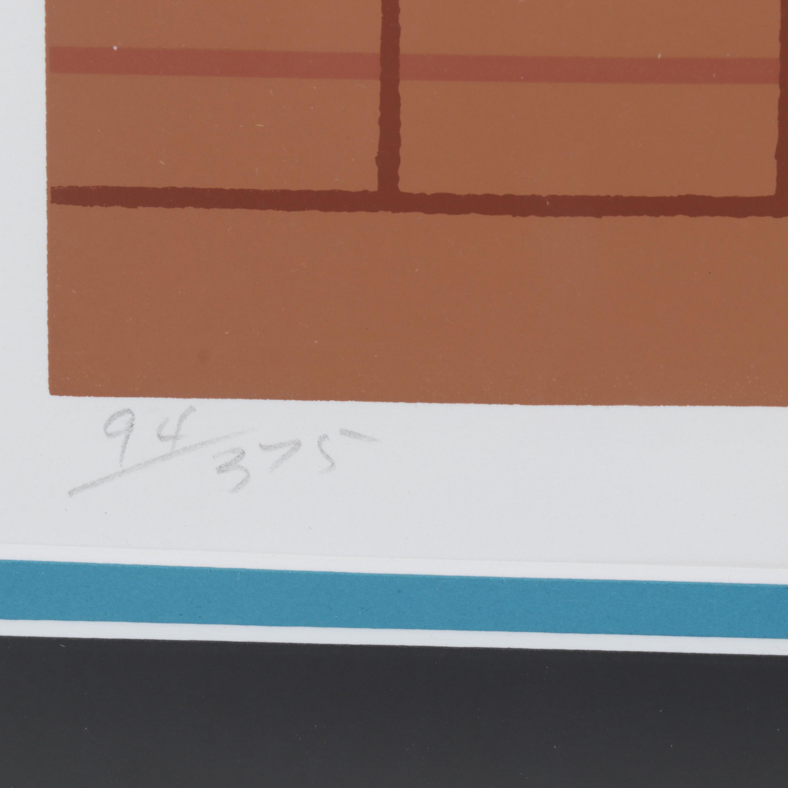 Edie Harper Serigraph "Cleopatra," 1982