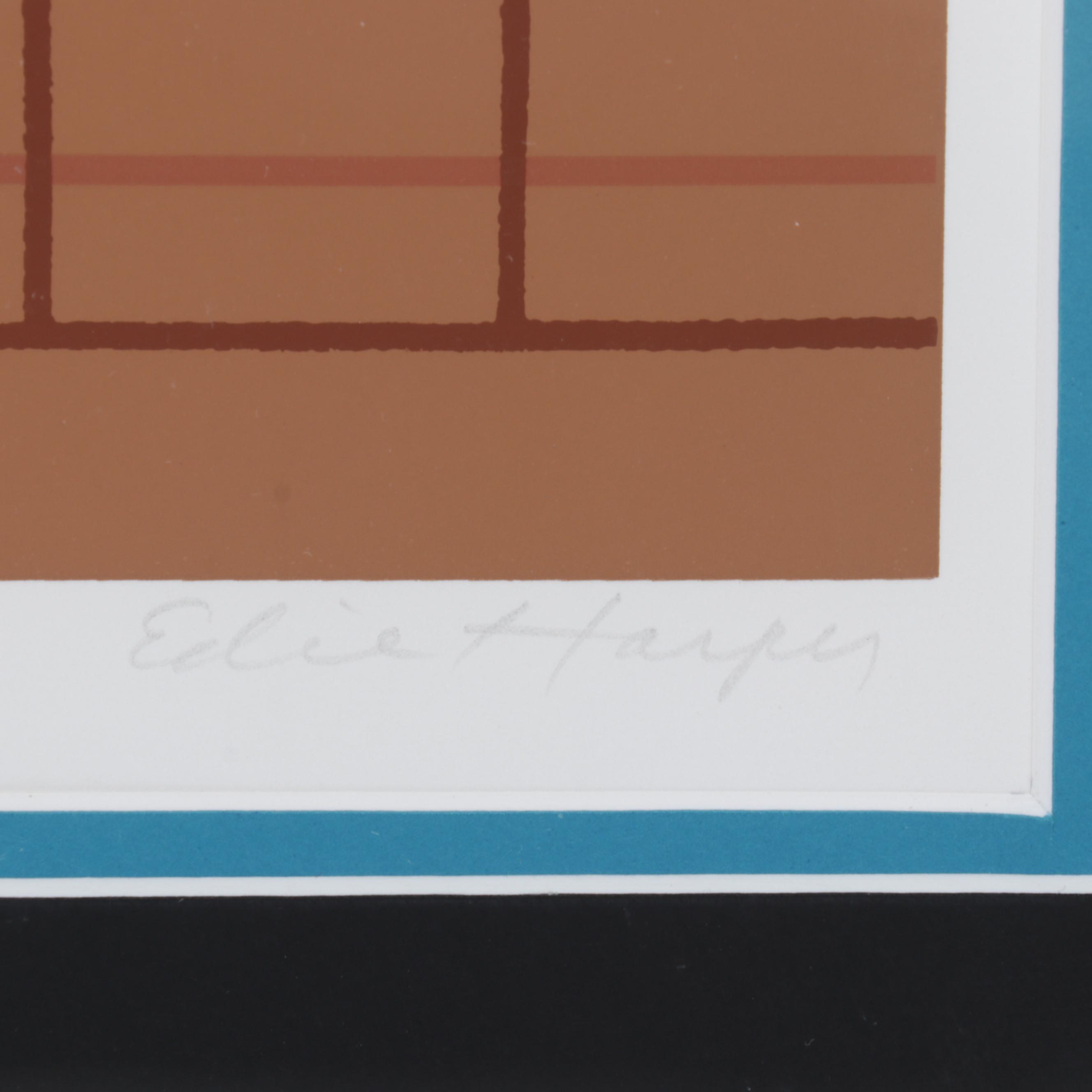 Edie Harper Serigraph "Cleopatra," 1982