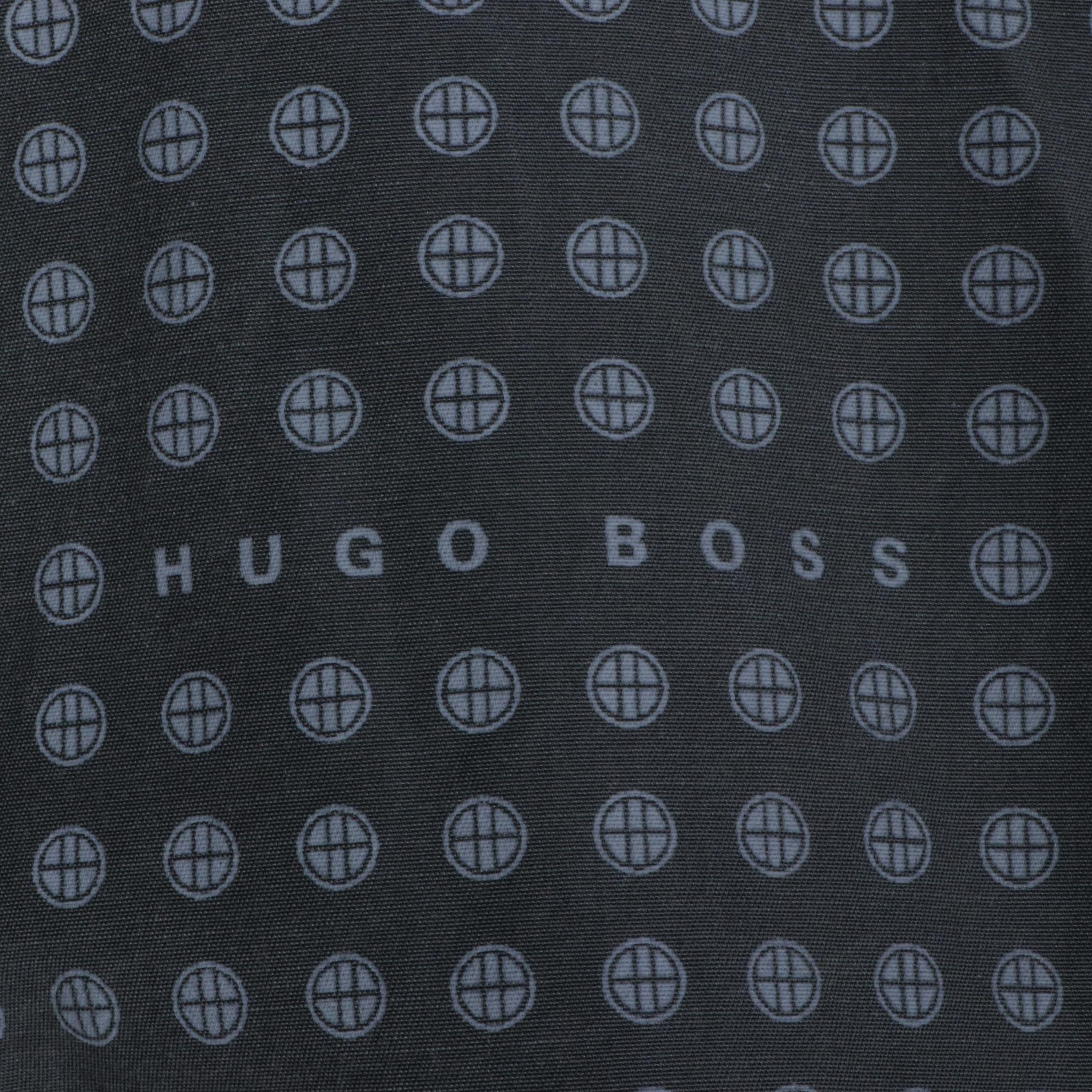 BOSS Hugo Boss Single-Breasted Trench Coat in Cotton Blend