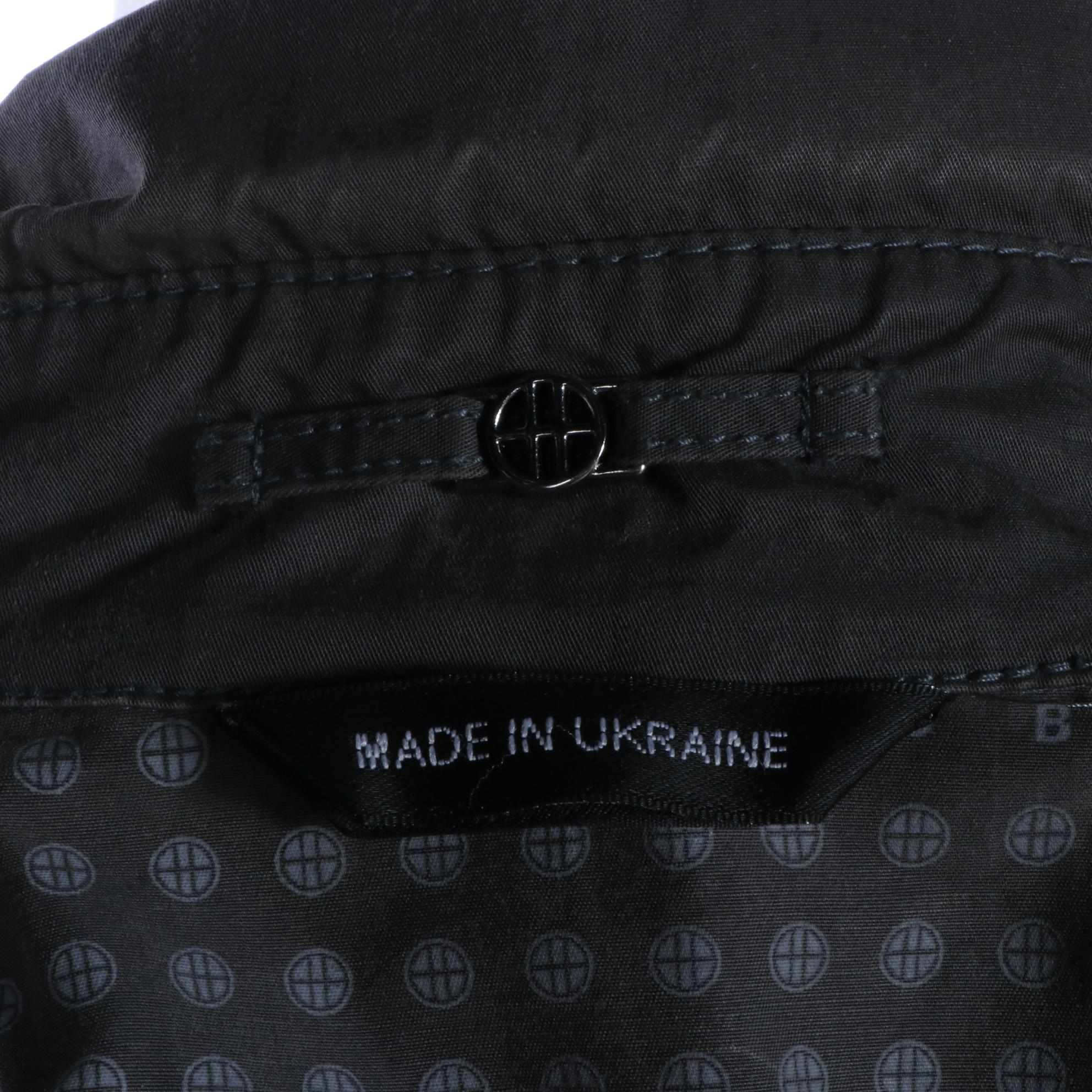 BOSS Hugo Boss Single-Breasted Trench Coat in Cotton Blend