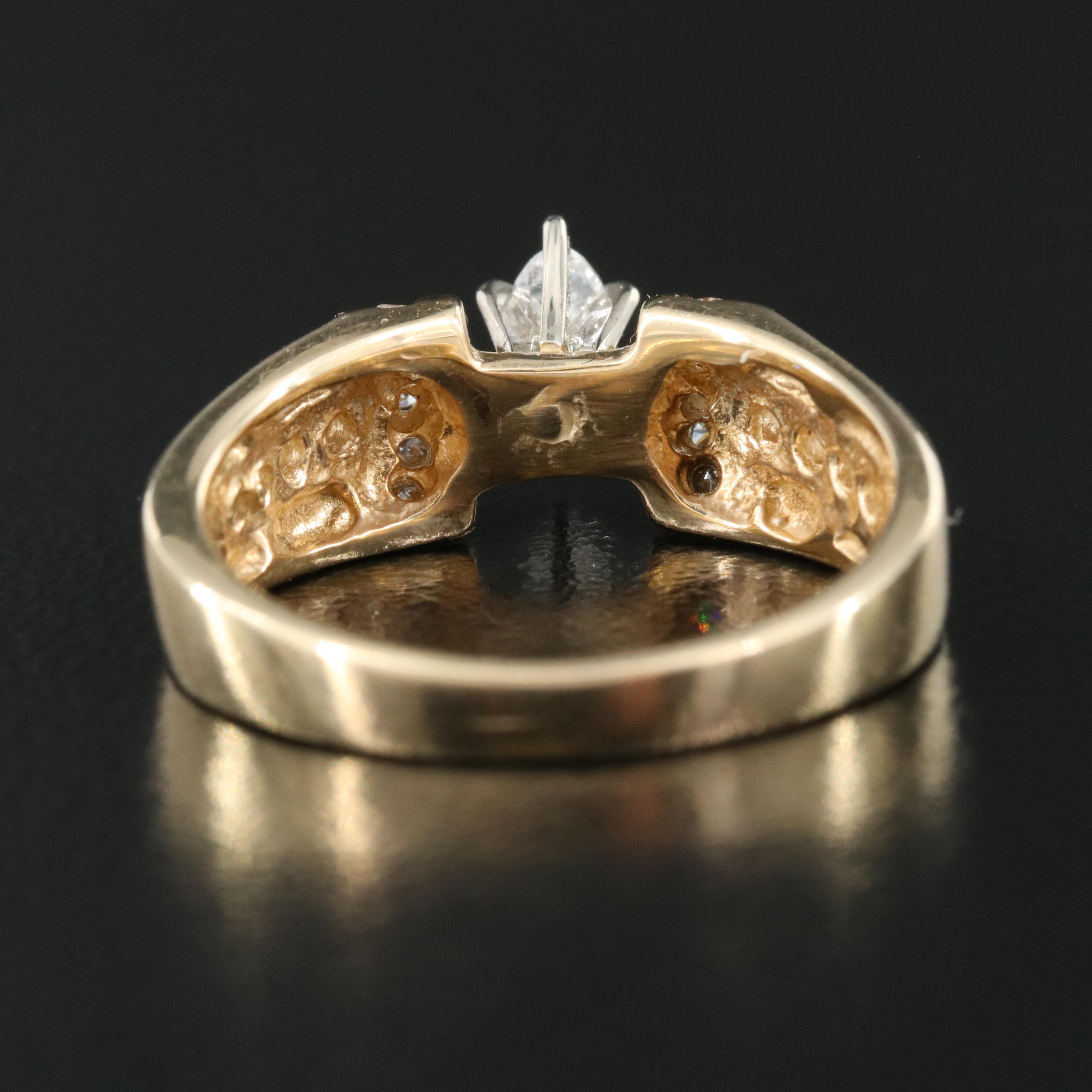 14K 0.52 CTW Diamond Ring