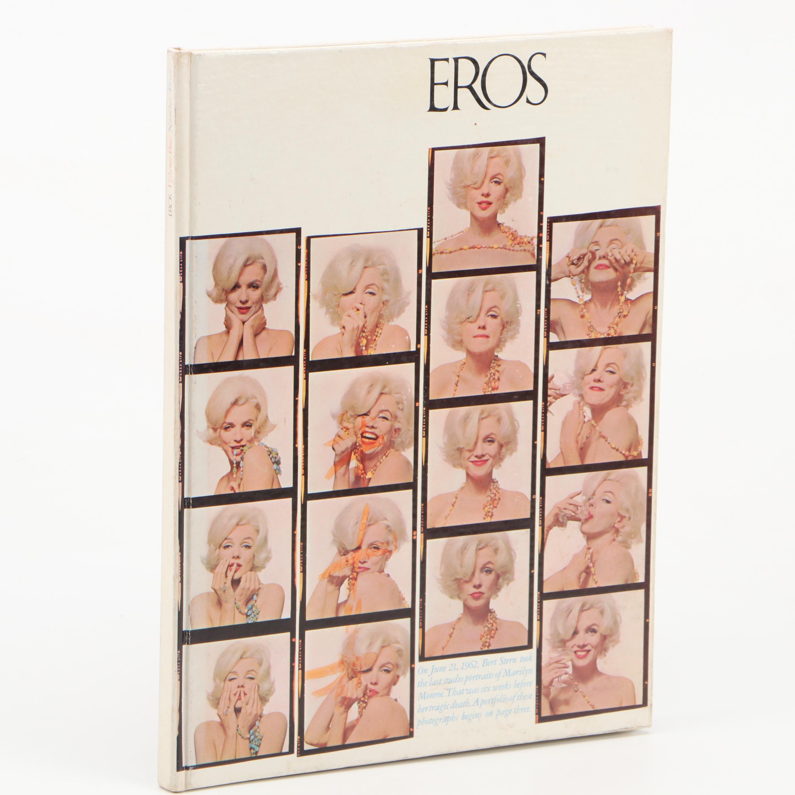 "Eros" Vol. 1 #3 Featuring Marilyn Monroe Edited by Ralph Ginzburg, Autumn 1962