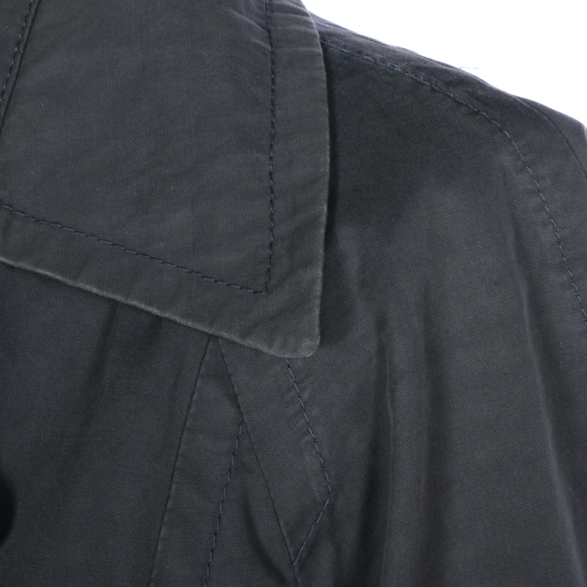 BOSS Hugo Boss Single-Breasted Trench Coat in Cotton Blend