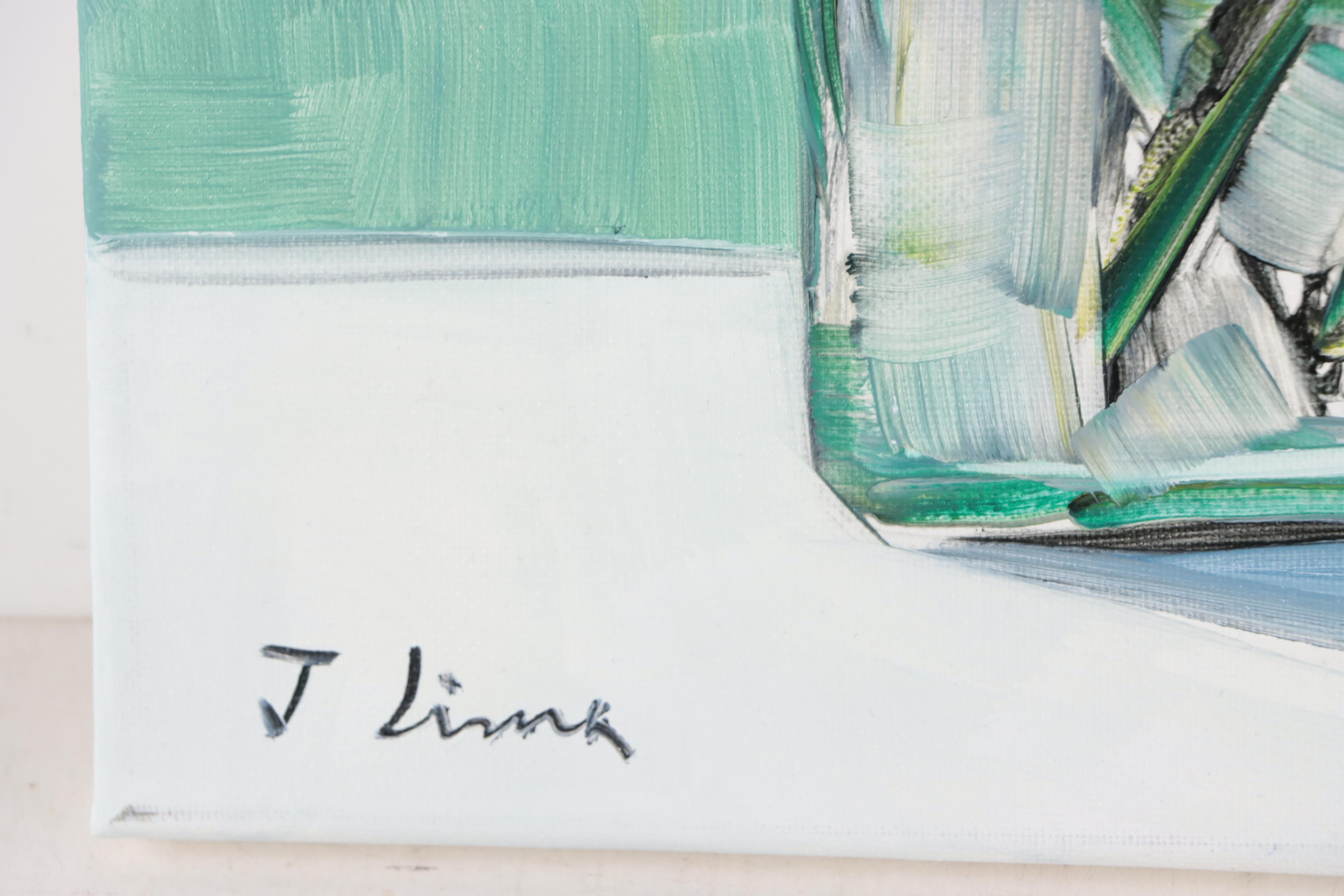 José M. Lima Floral Still Life Oil Painting, 2023