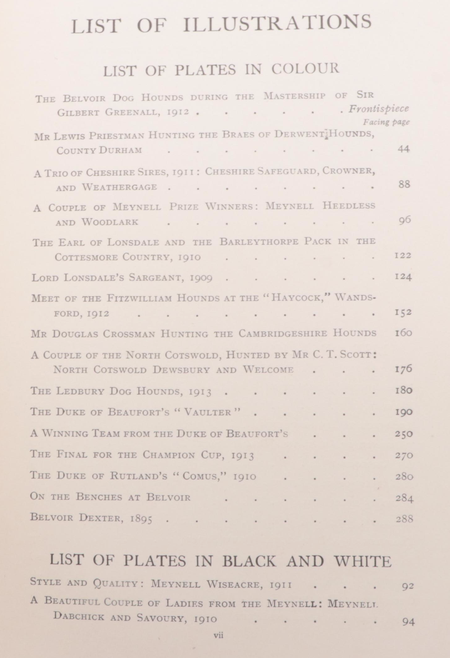 Illustrated "The Foxhound of the Twentieth Century" by Cuthbert Bradley and More