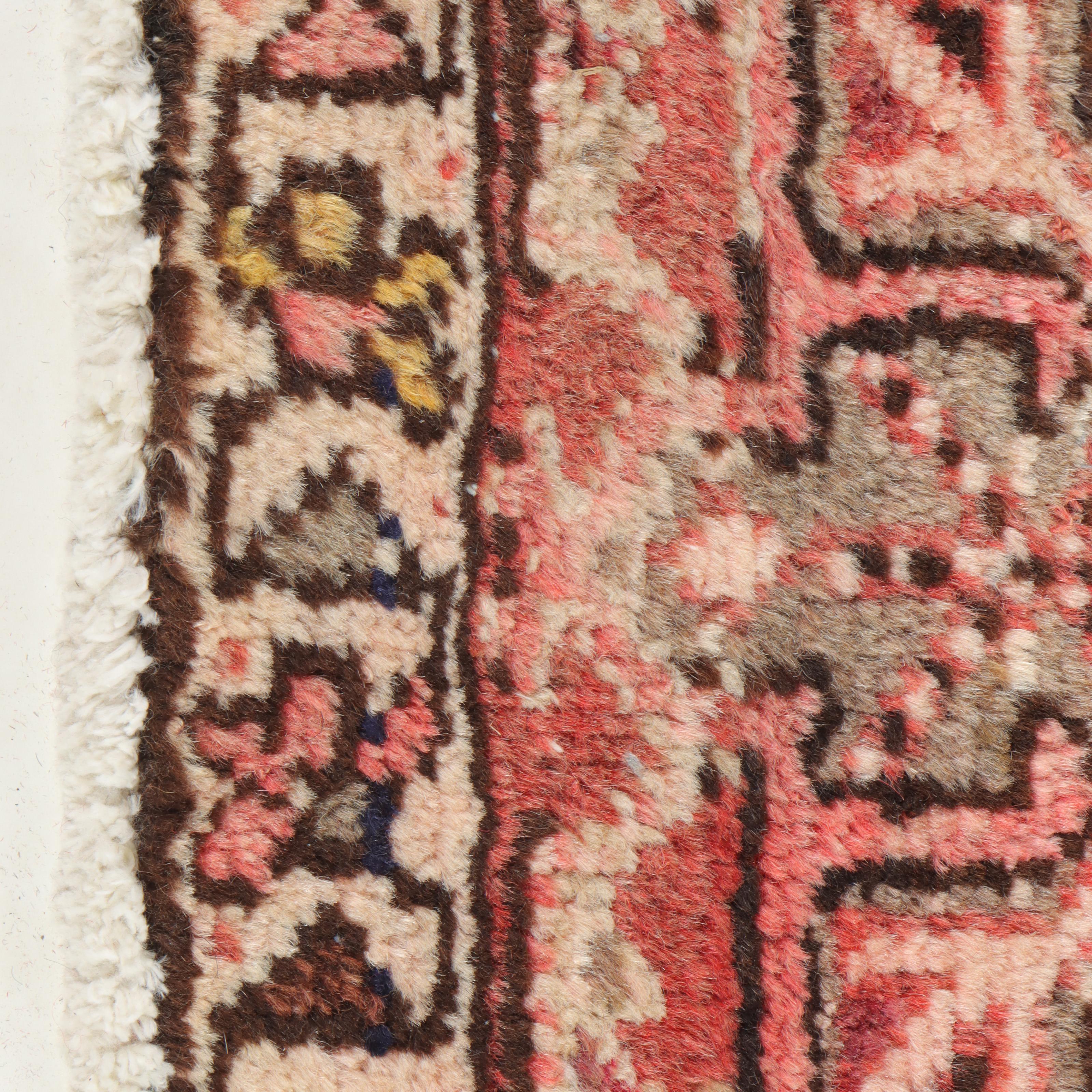 1'6 x 5'6 Hand-Knotted Persian Karaja Carpet Runner