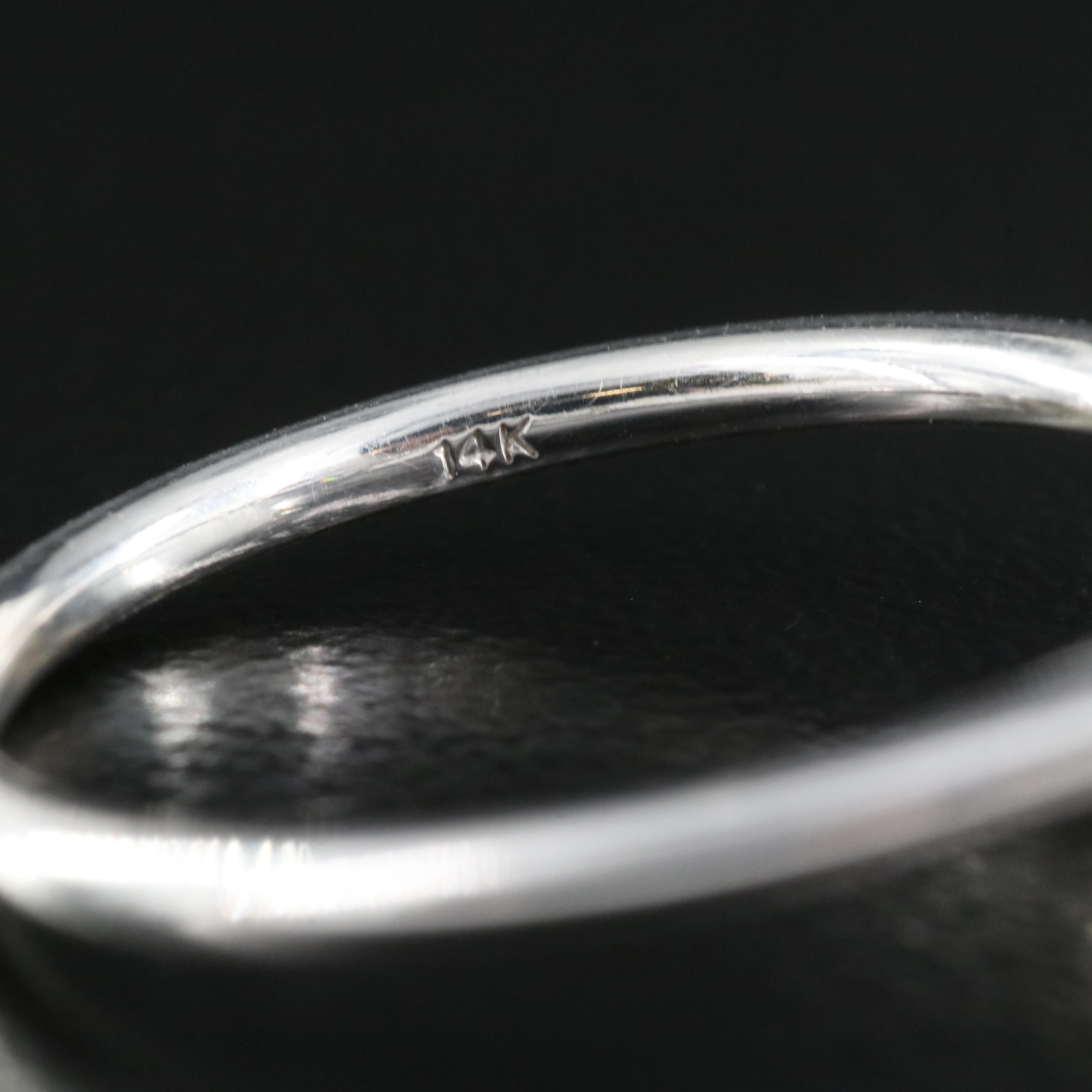 14K 1.34 CT Sapphire and Diamond Ring