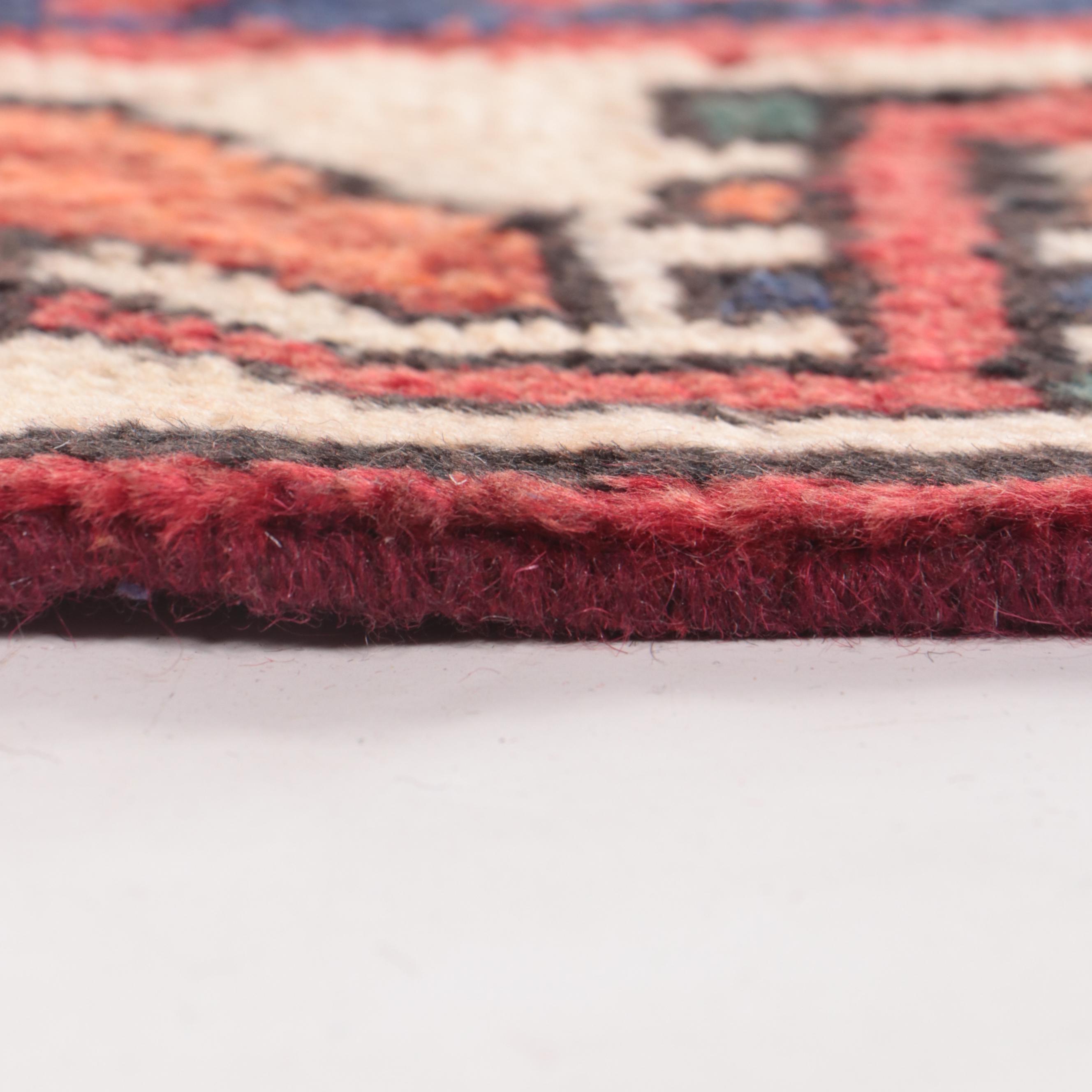 5' x 9'9 Hand-Knotted Persian Zanjan Area Rug