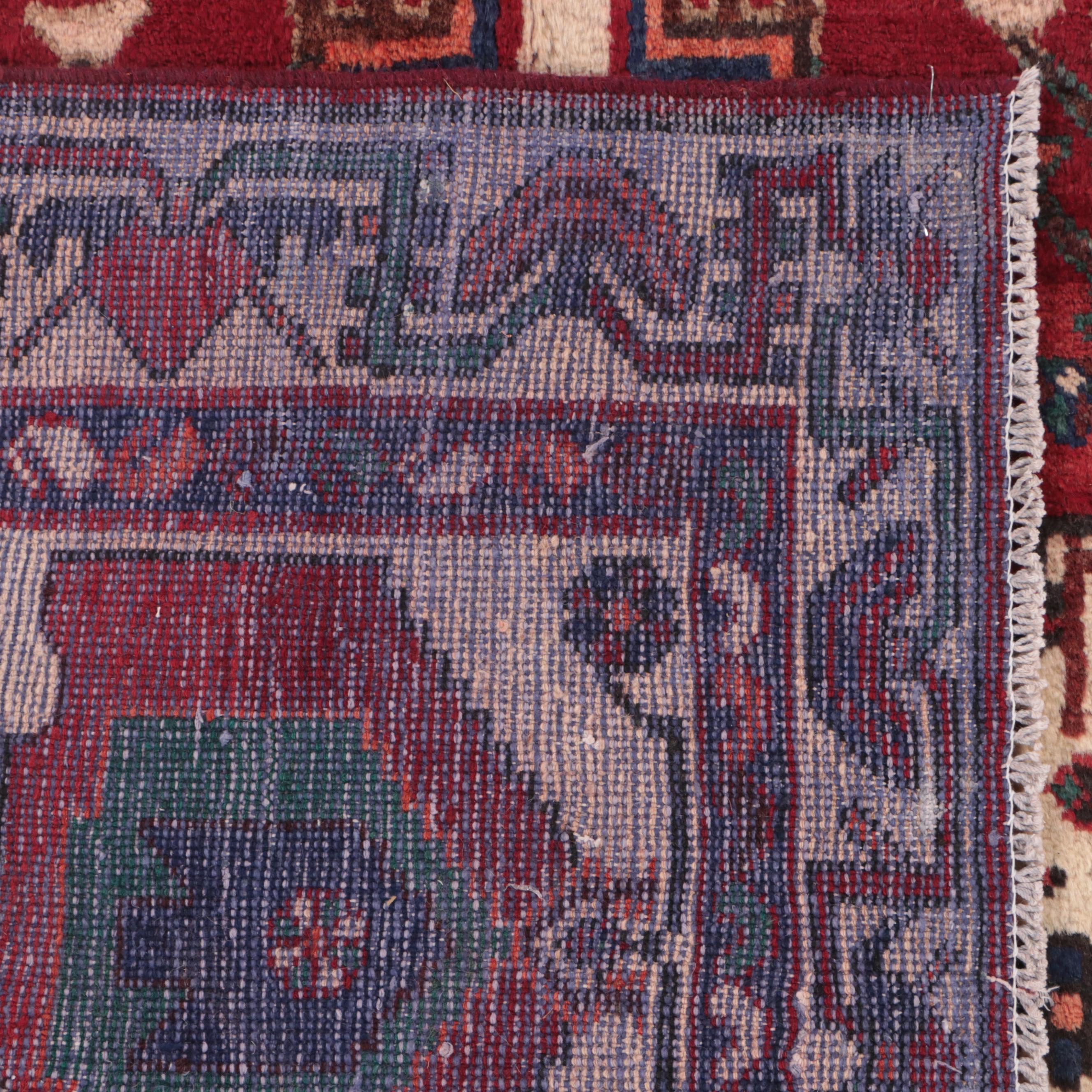 5' x 9'9 Hand-Knotted Persian Zanjan Area Rug