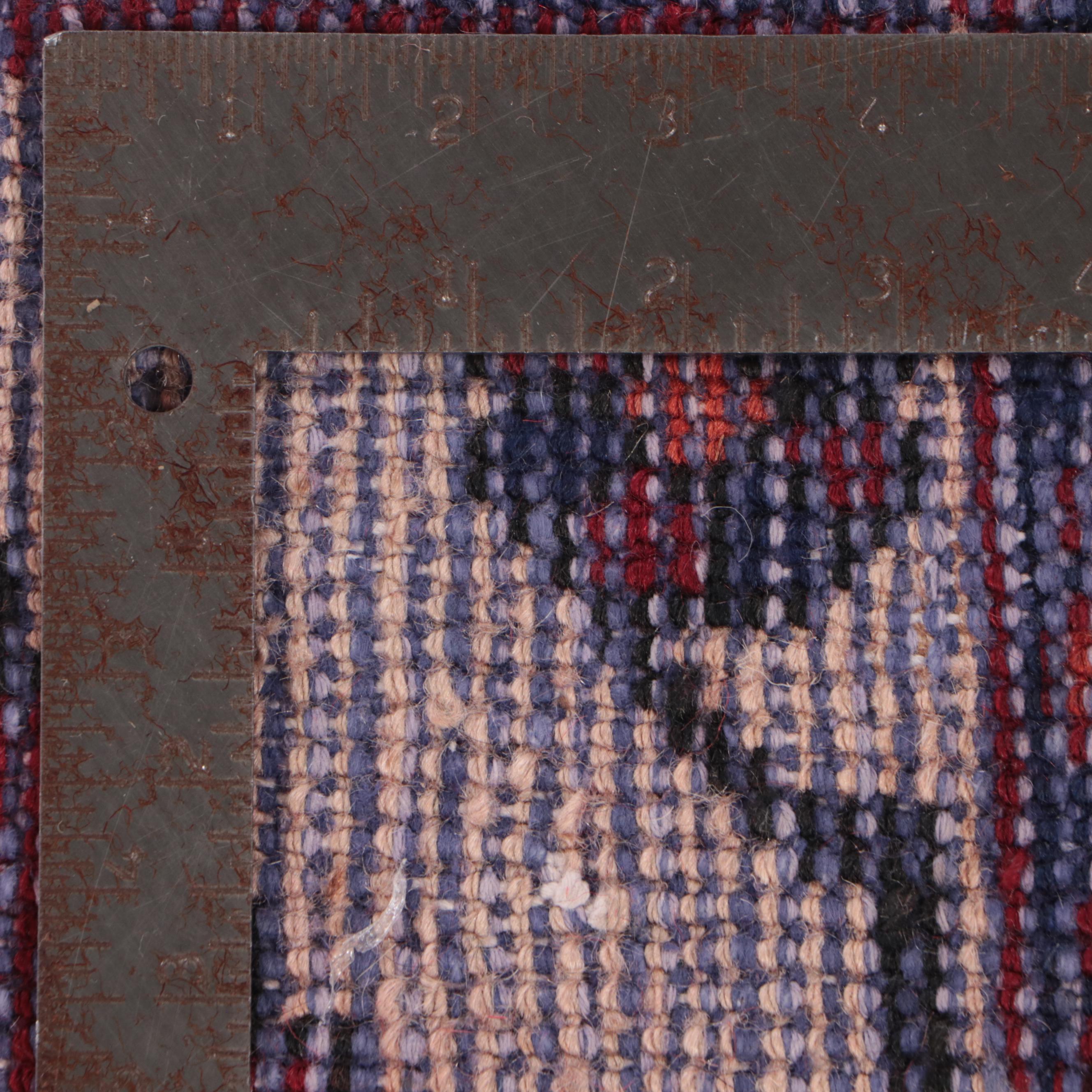 5' x 9'9 Hand-Knotted Persian Zanjan Area Rug