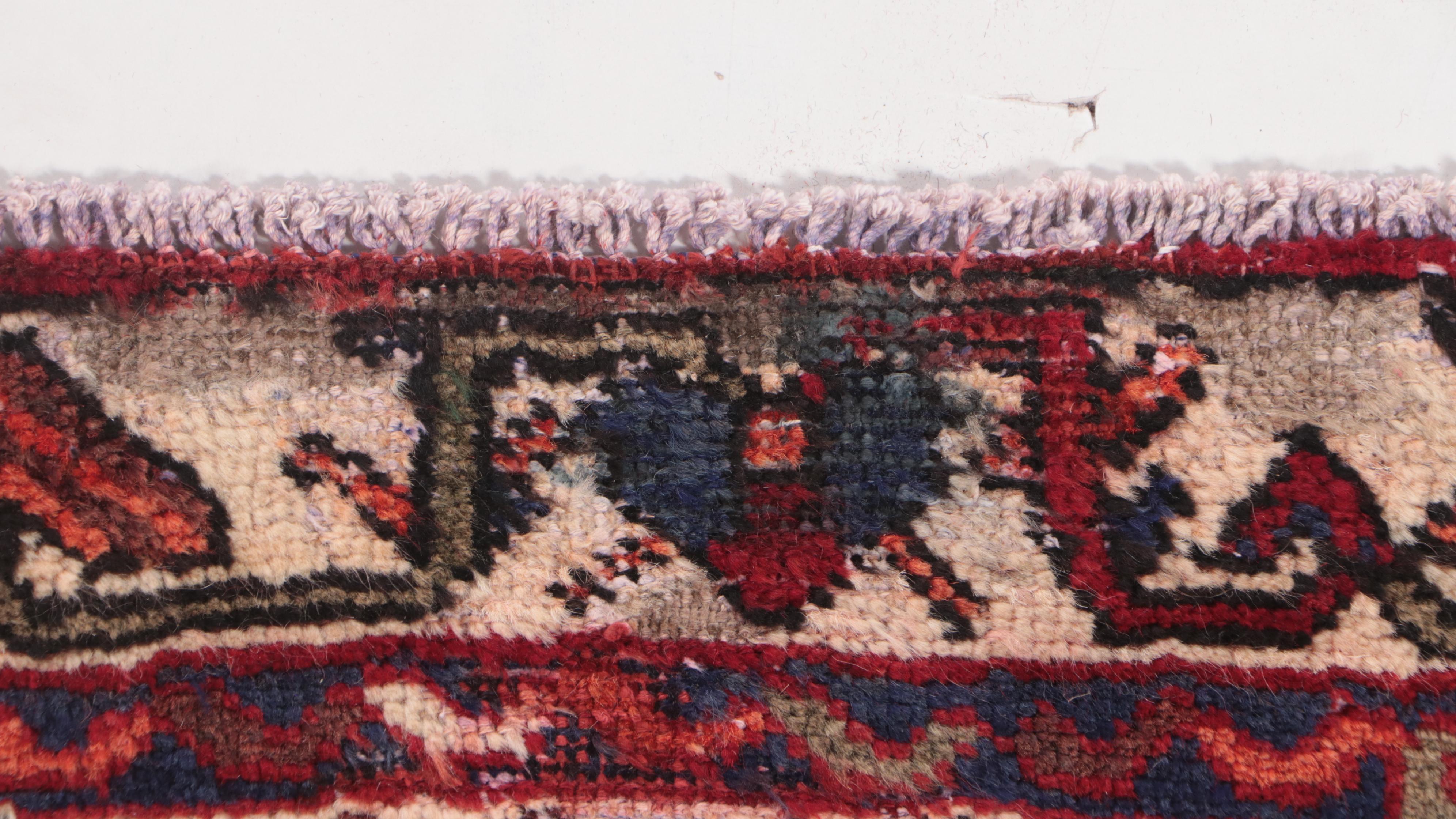 5' x 9'9 Hand-Knotted Persian Zanjan Area Rug