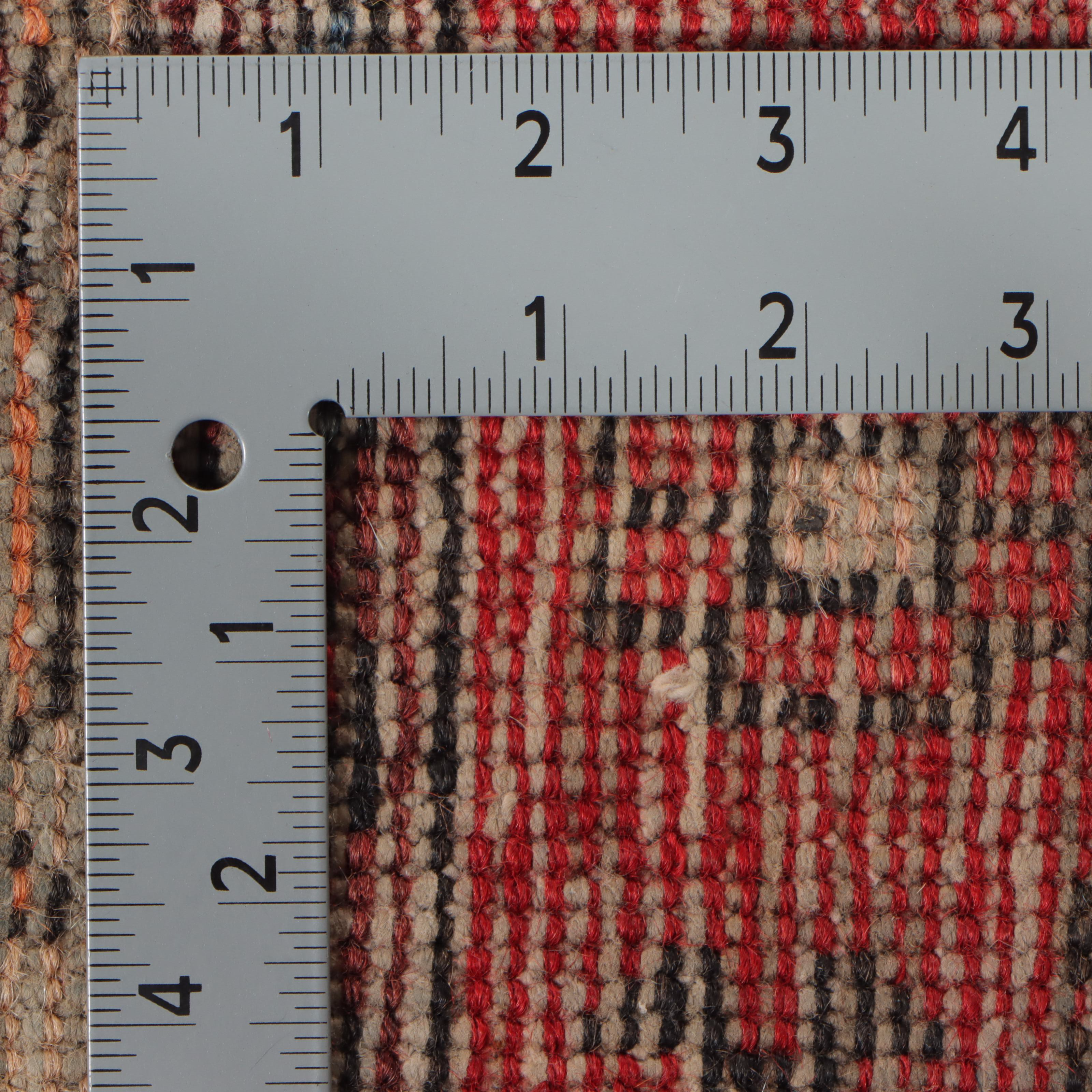 2'1 x 5'3 Hand-Knotted Persian Karaja Carpet Runner