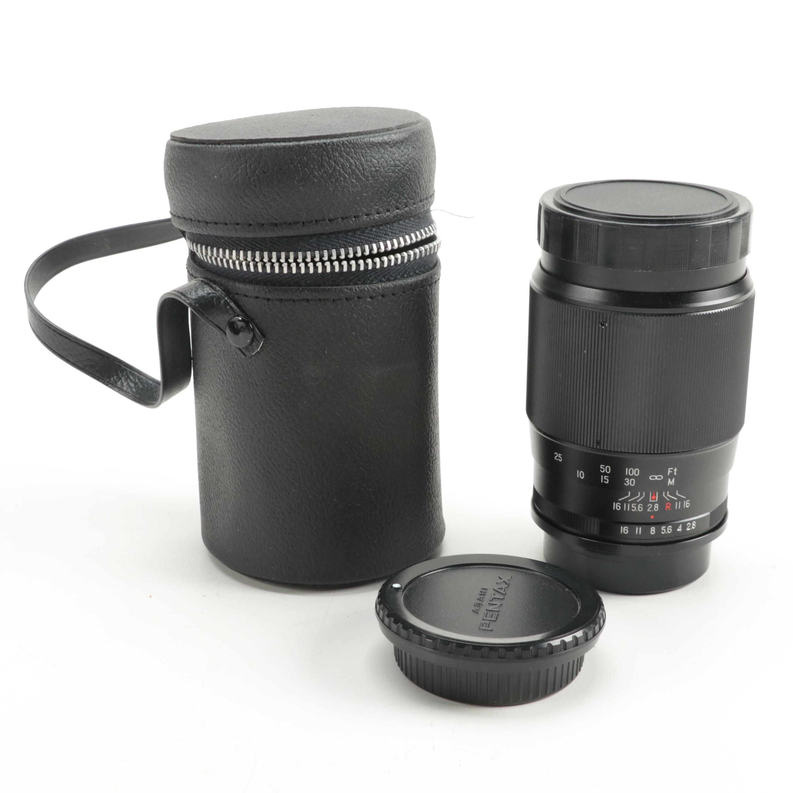 Asahi Pentax K1000 Camera With Other Accessories, Mid to Late 20th Century